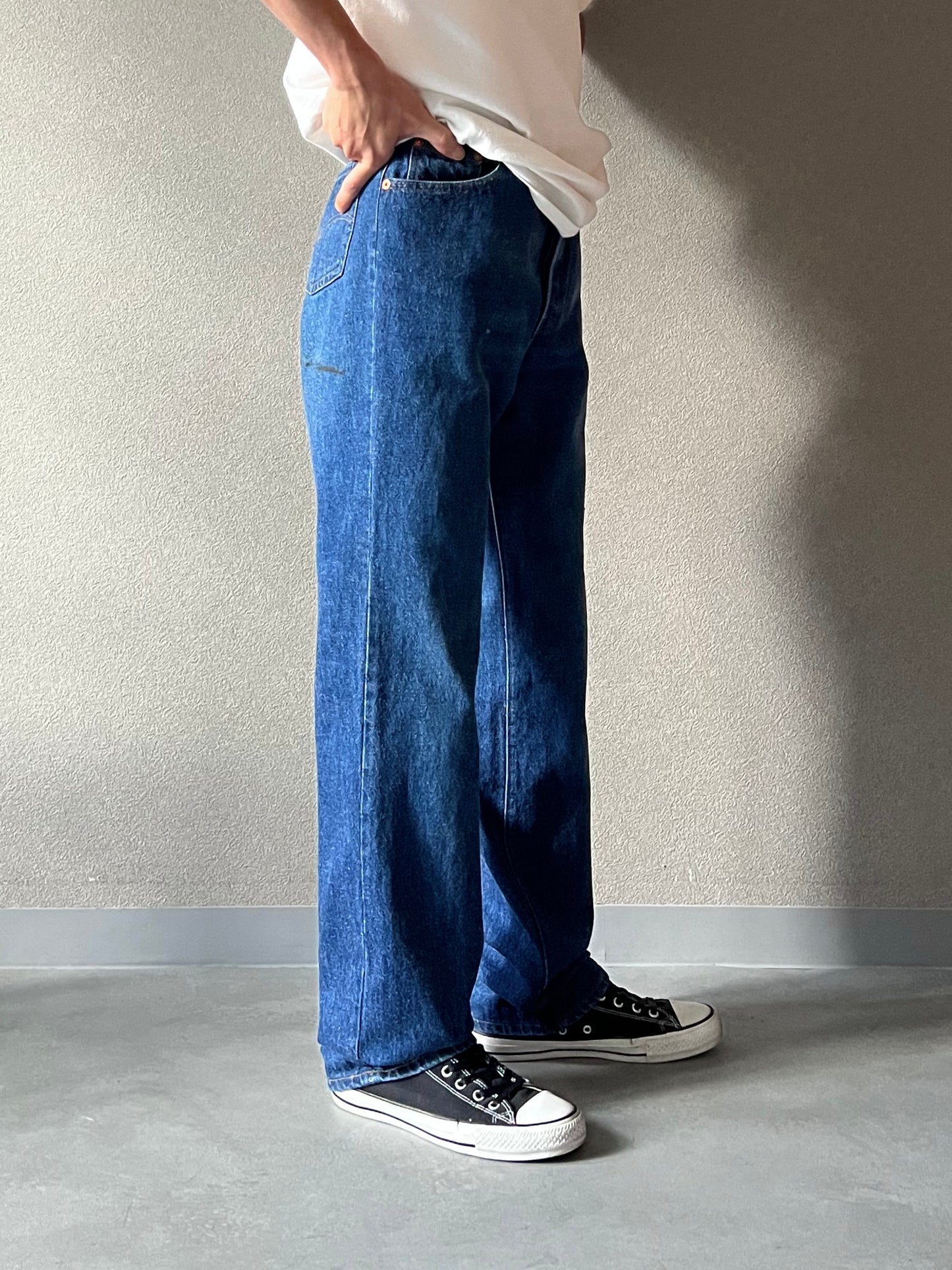80's Levi's denim pants "Inseam Single"