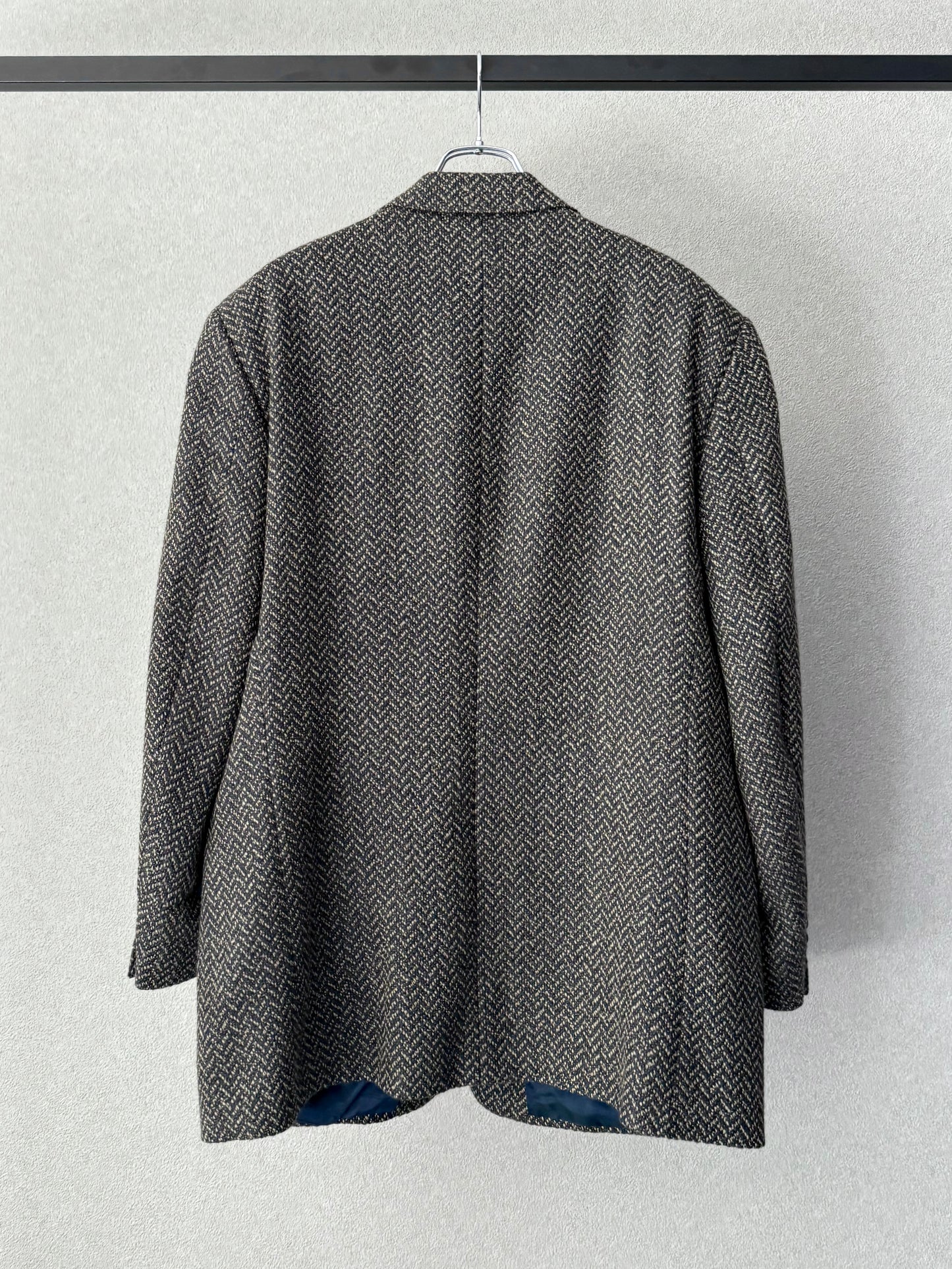 90's Ermeneglido Zegna silk tailored jacket