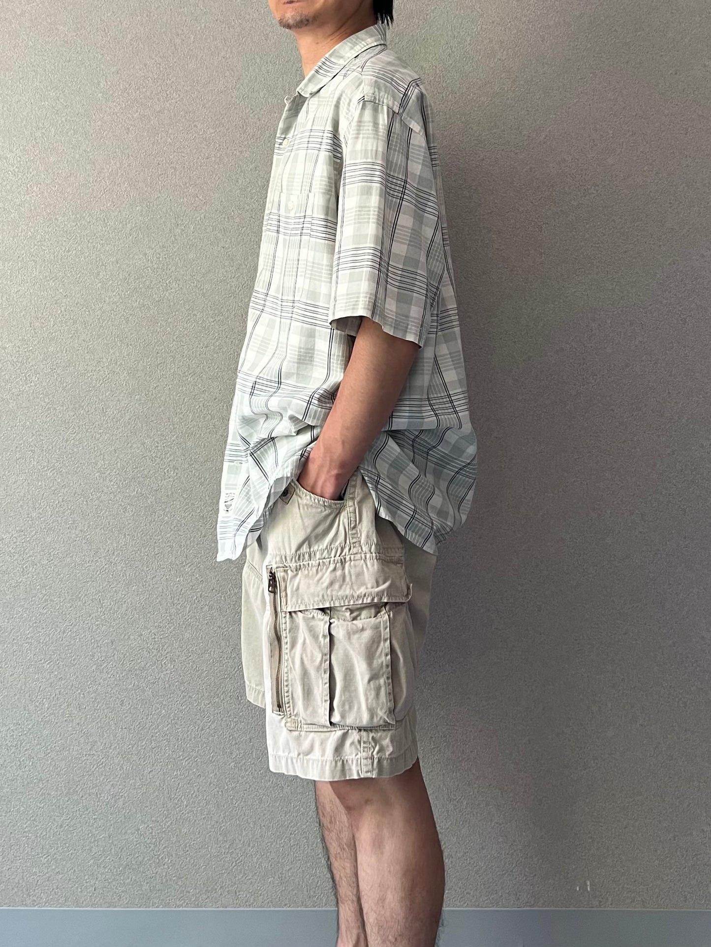 90's〜 POLO JEANS open caller shirt
