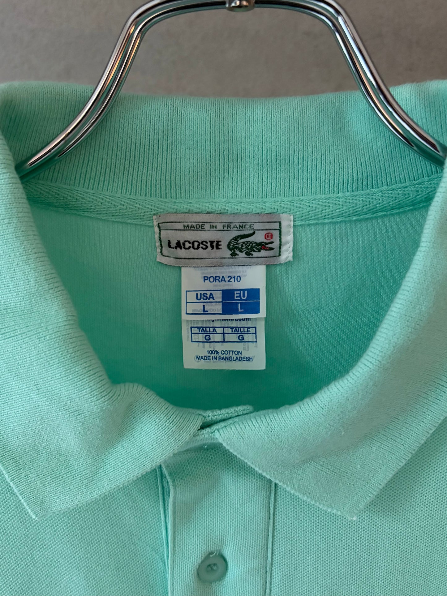 90's〜 LACOSTE polo shirt "Made in FRANCE"