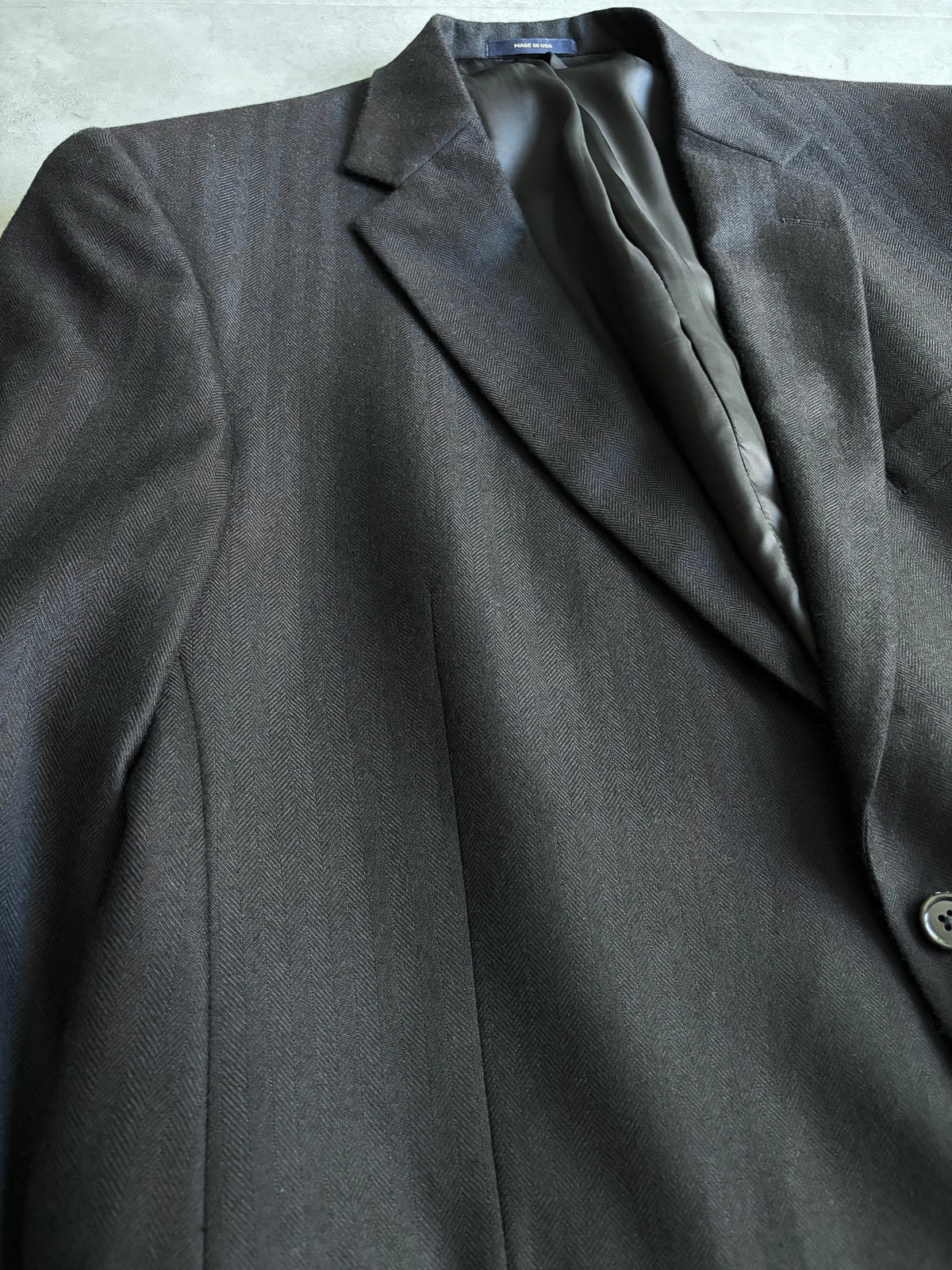 90's Hart Schaffner&Marx × Loro Piana cashmere tailored jacket "Made in USA"