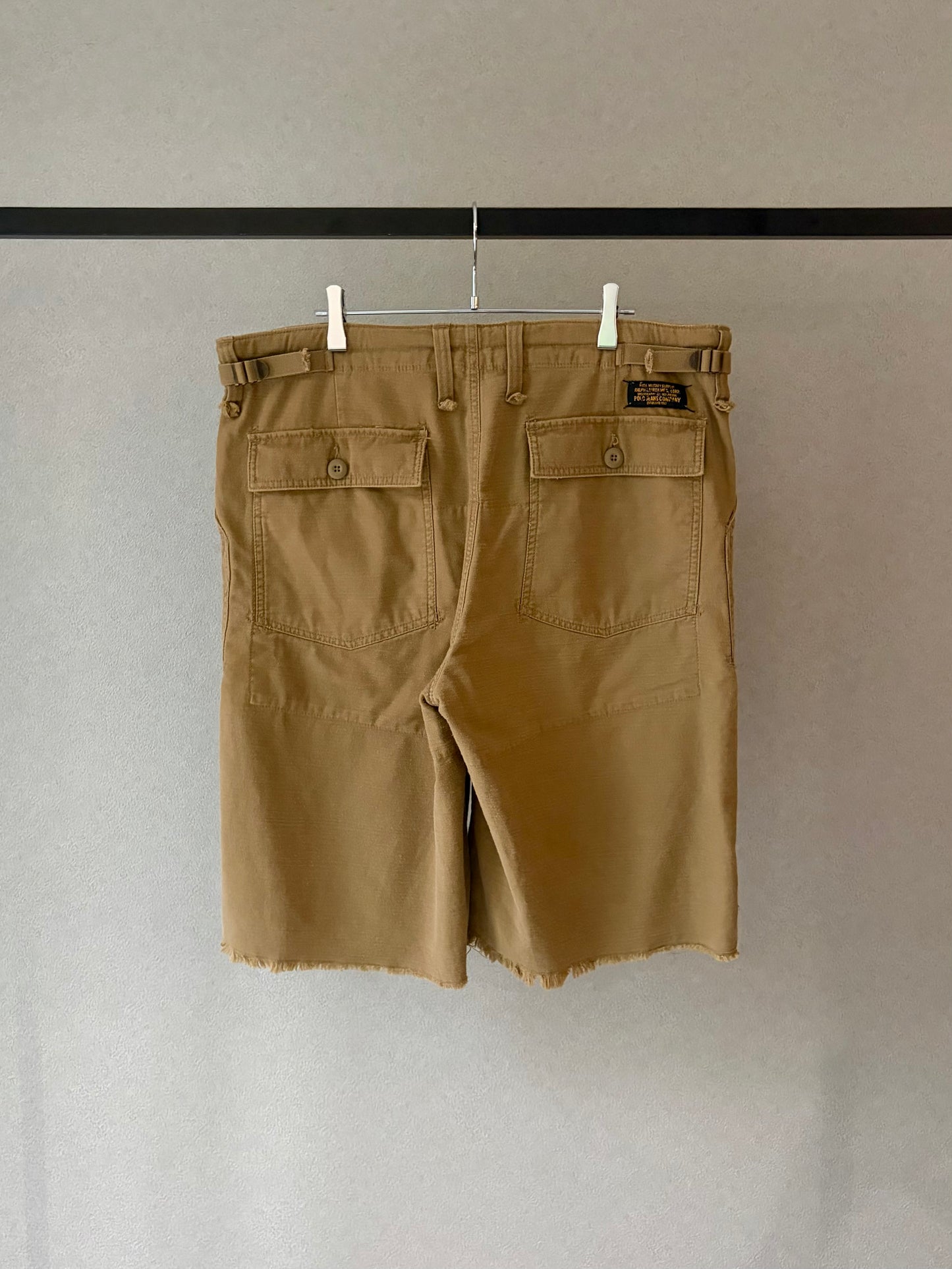 00's POLO JEANS cut off work shorts
