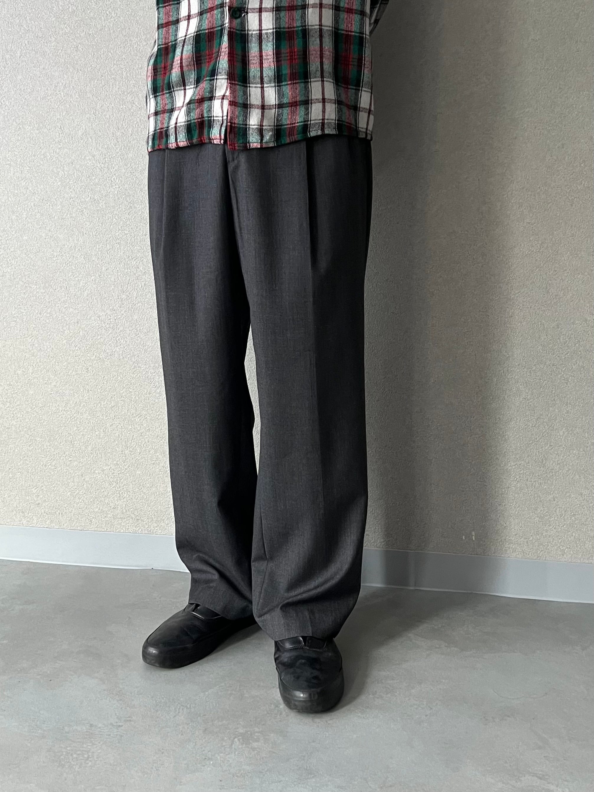 90's Ermenegildo Zegna wool slacks – HARU CLOTHING STORE
