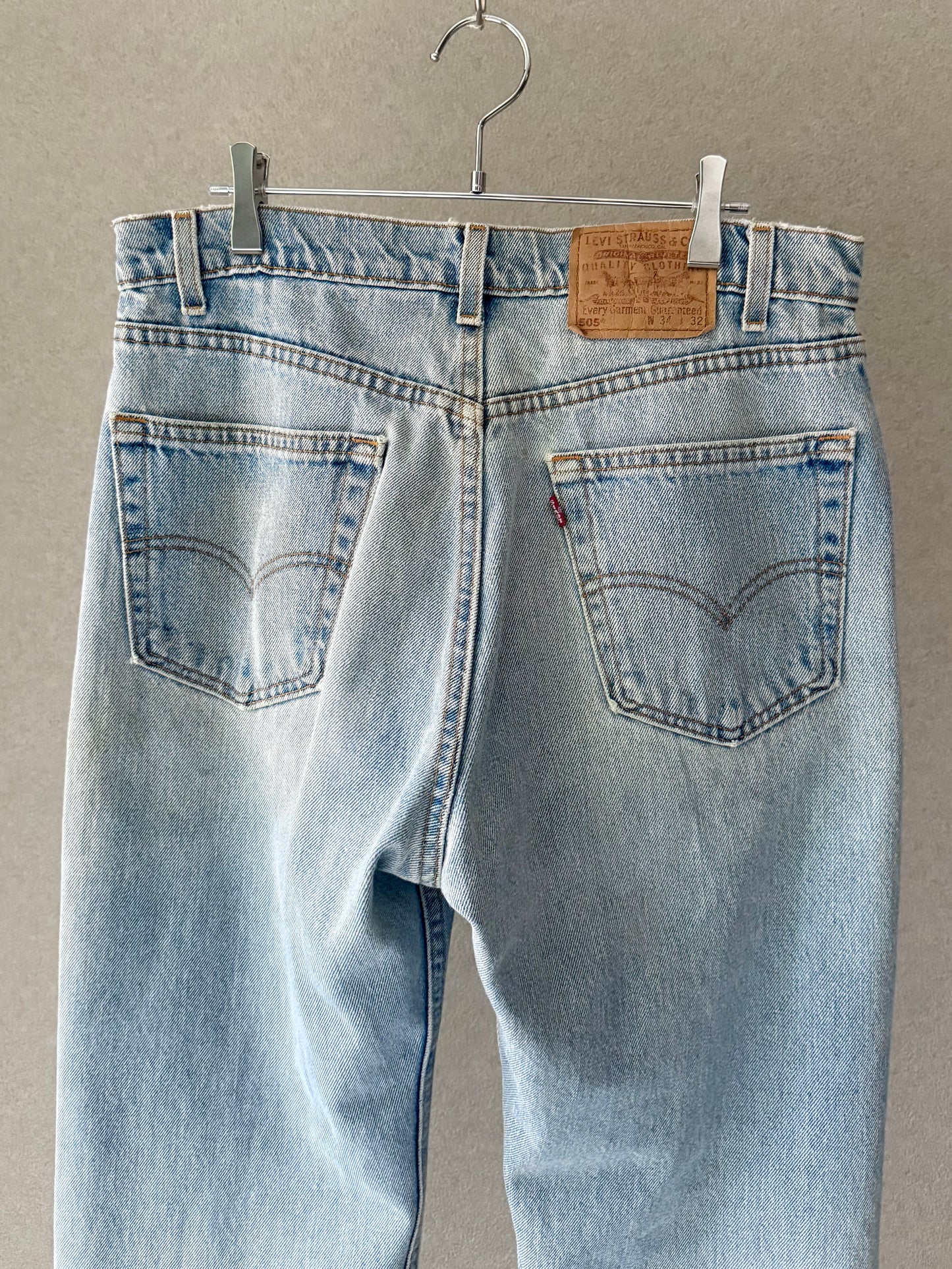 90's Levi's 505 denim pants "Made in USA"