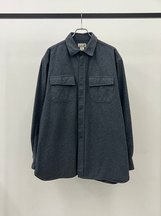 00's L.L.Bean chamois cloth shirt