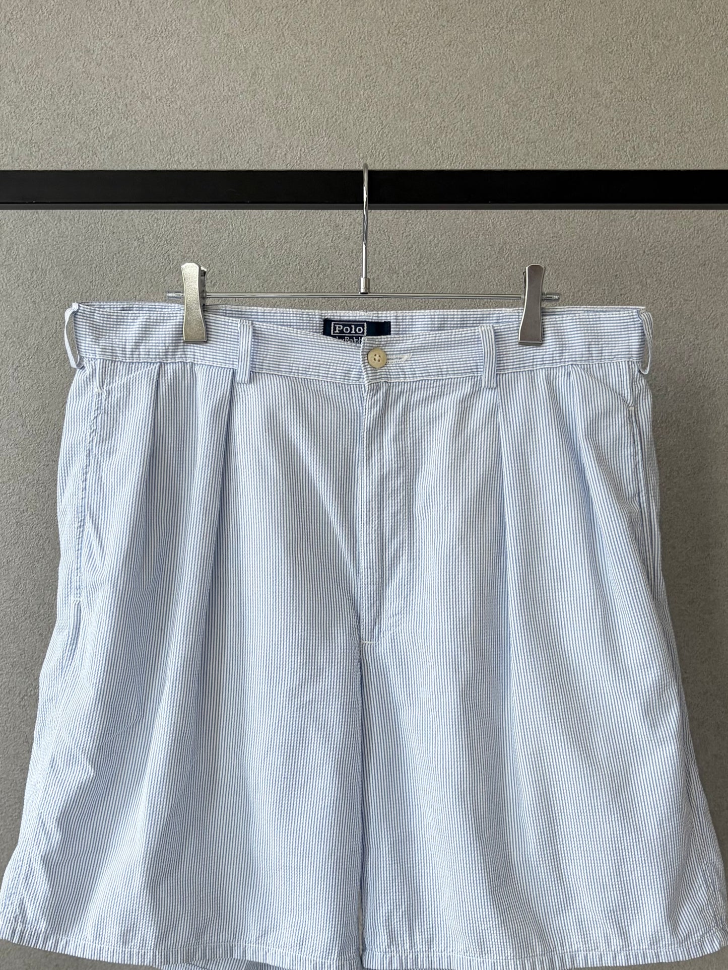 90's Polo Ralph Lauren seersucker shorts "Made in USA"