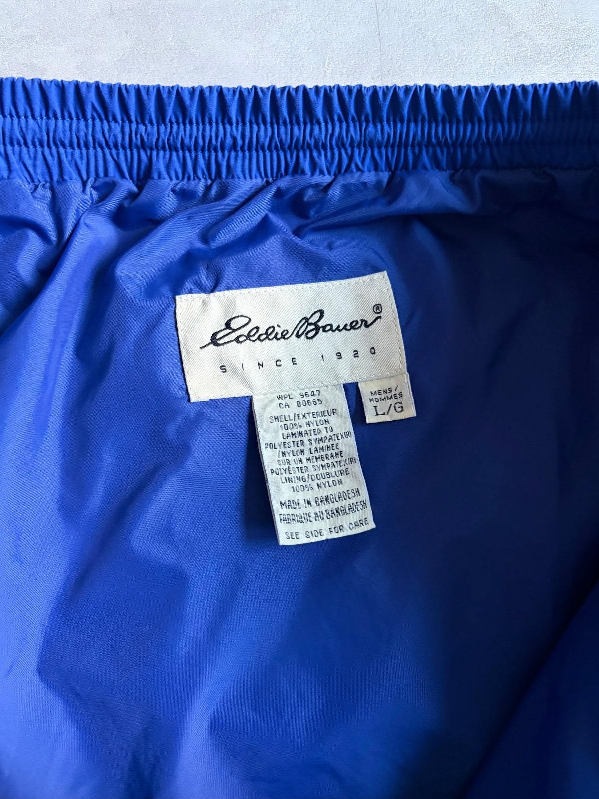 90's Eddie Bauer nylon pants