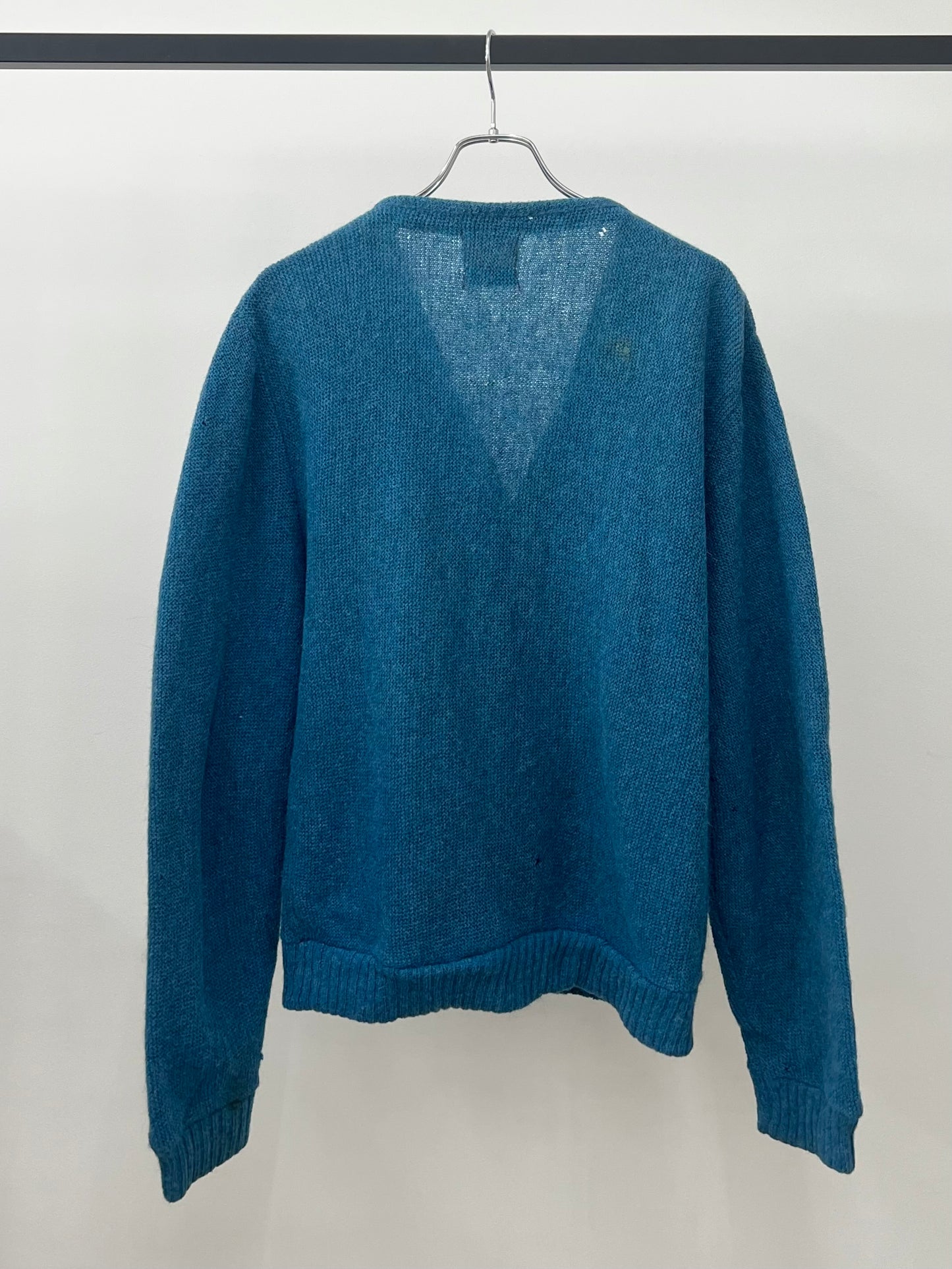 60's BRENT alpaca knit cardigan