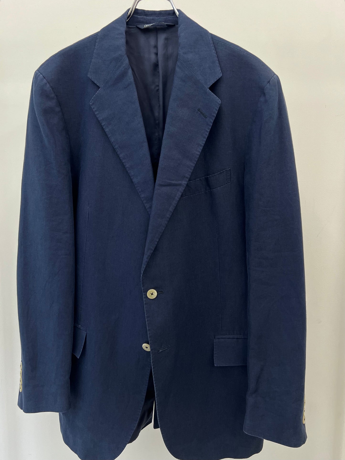 90's Polo Ralph Lauren linen tailored jacket "Made in ITALY"