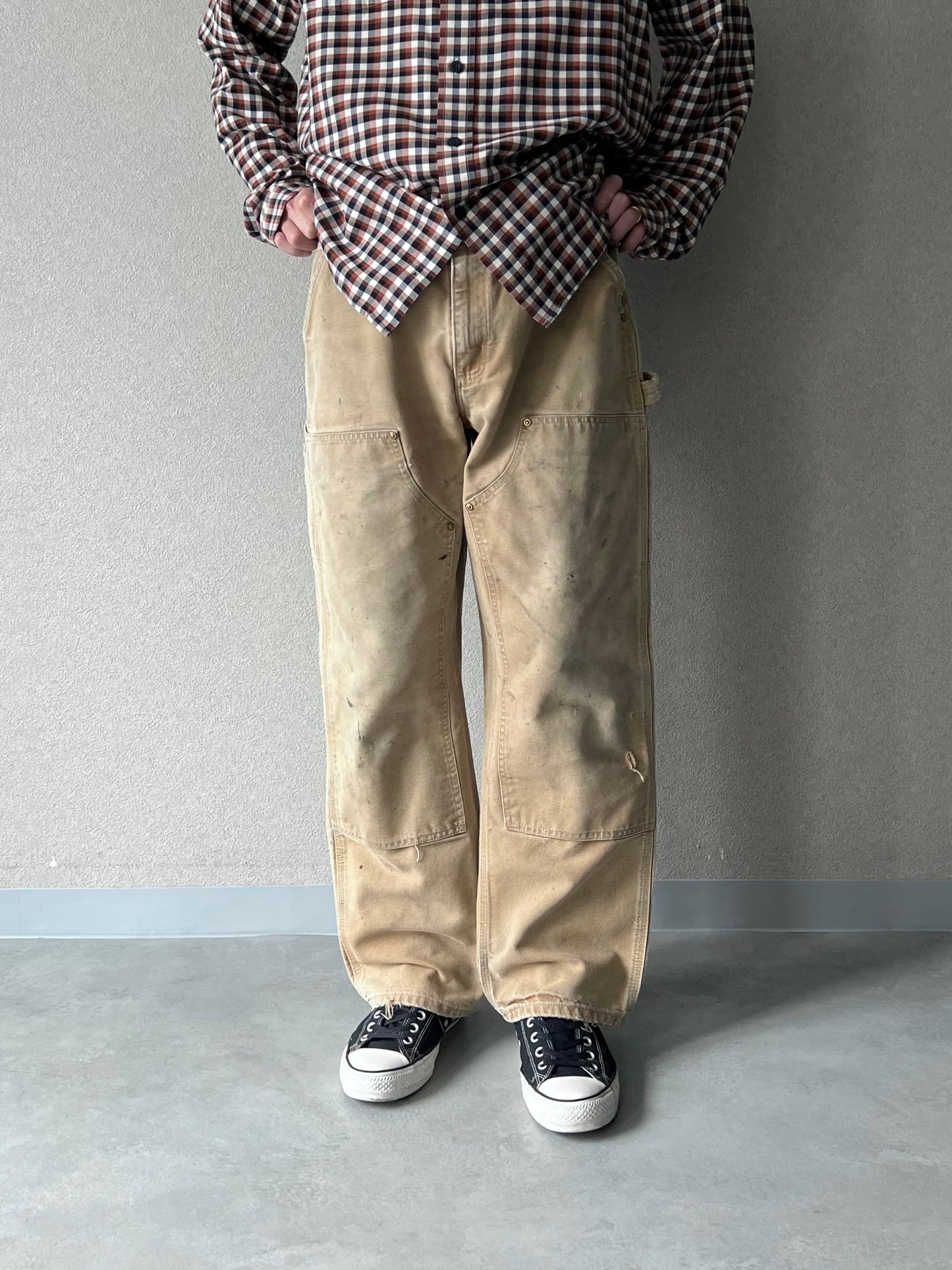 90's carhartt double knee work pants "Made in USA"