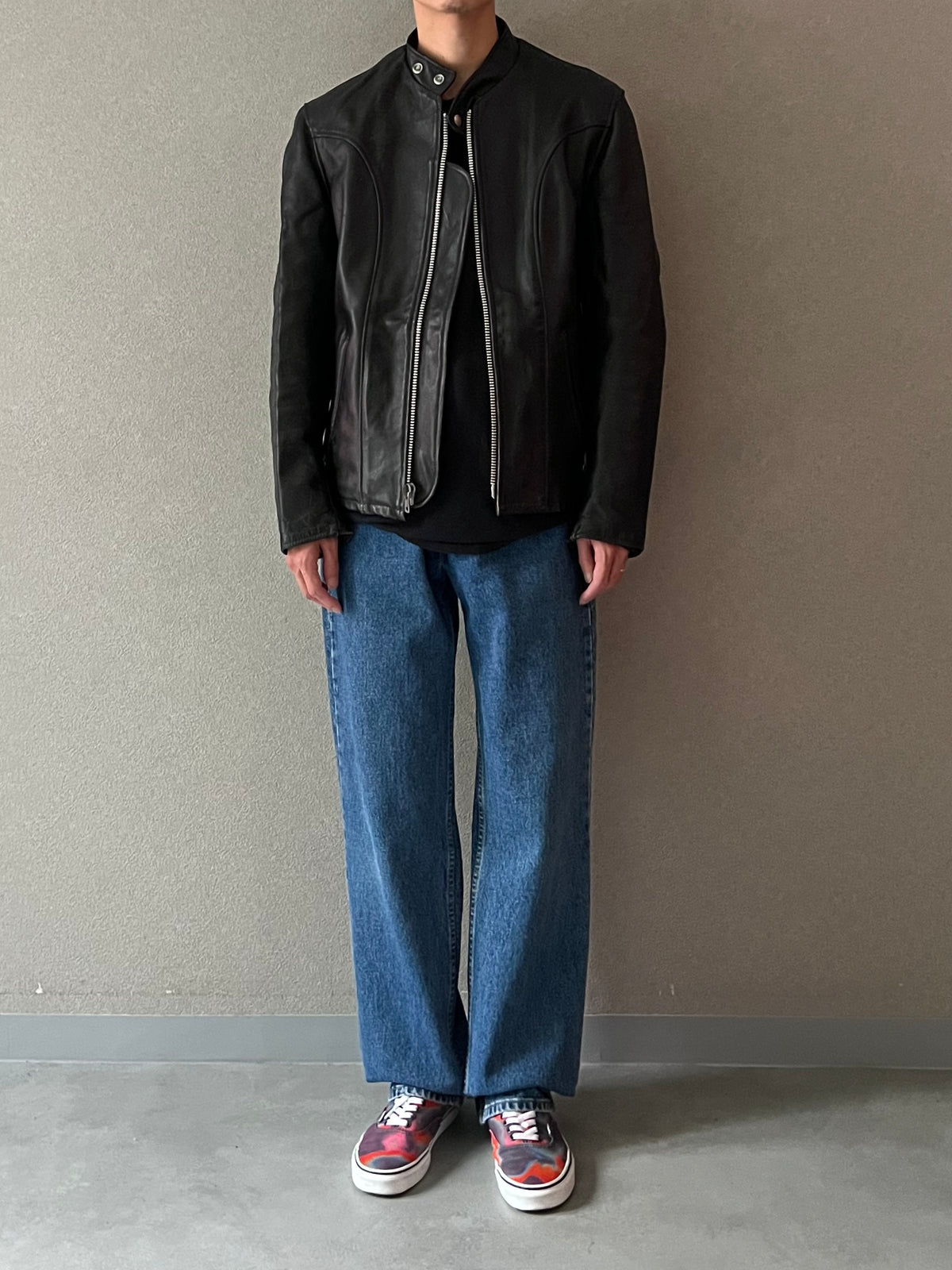60's〜 SCHOTT leather jacket