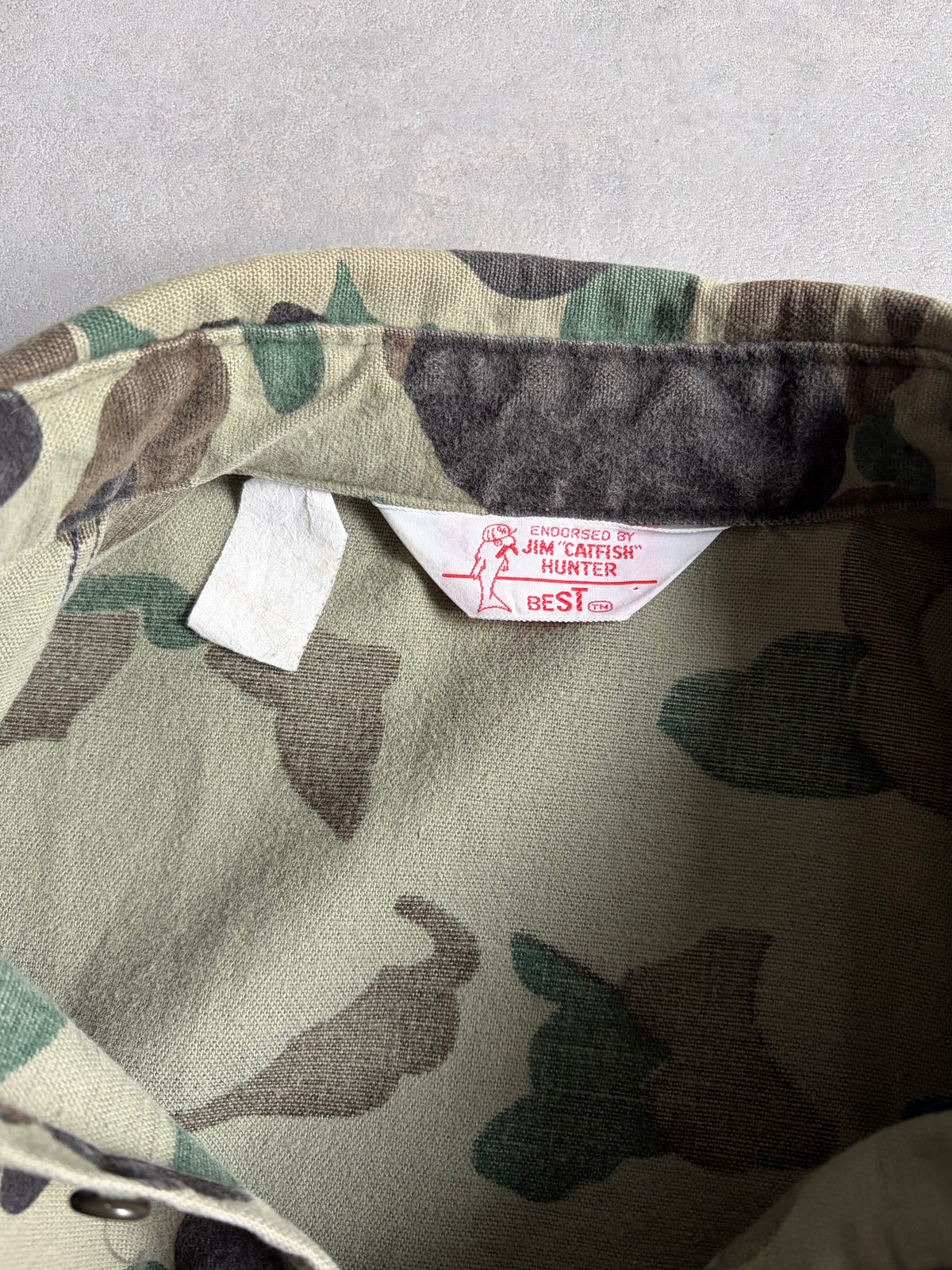 70's〜 JIM CATFISH HUNTER chamois cloth shirt