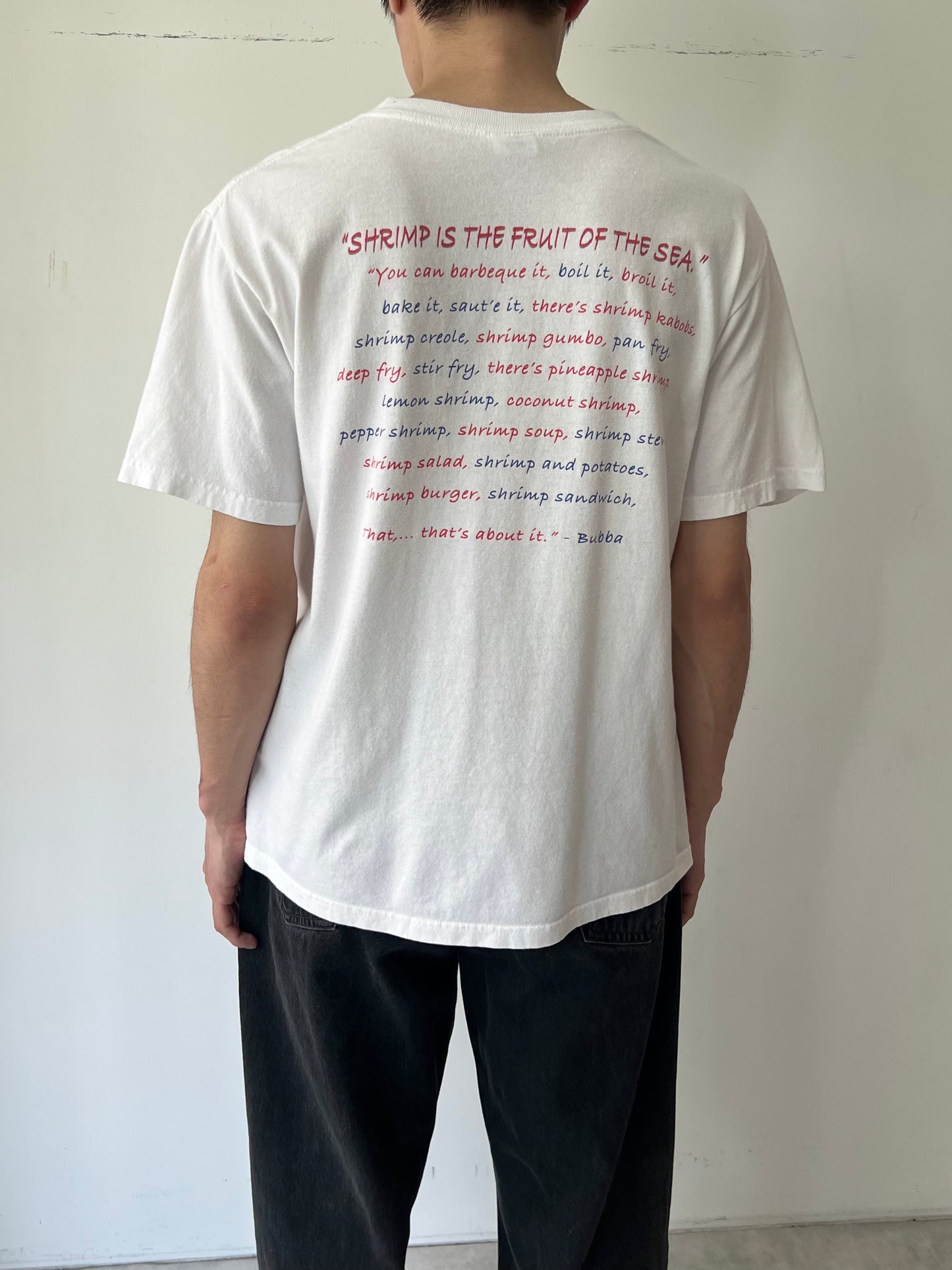 00's BUBBA GUMP t-shirt