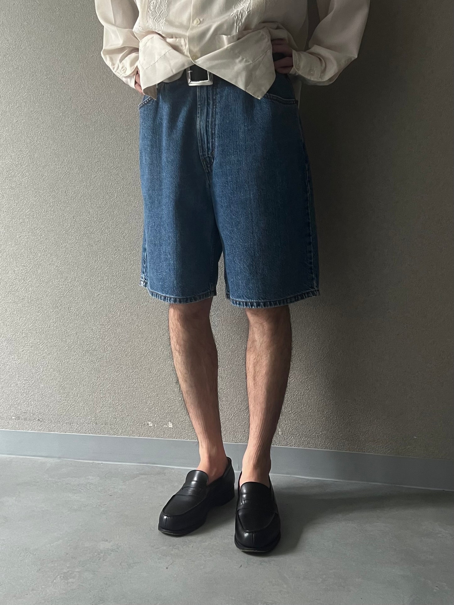 00's Levi's 550 denim shorts