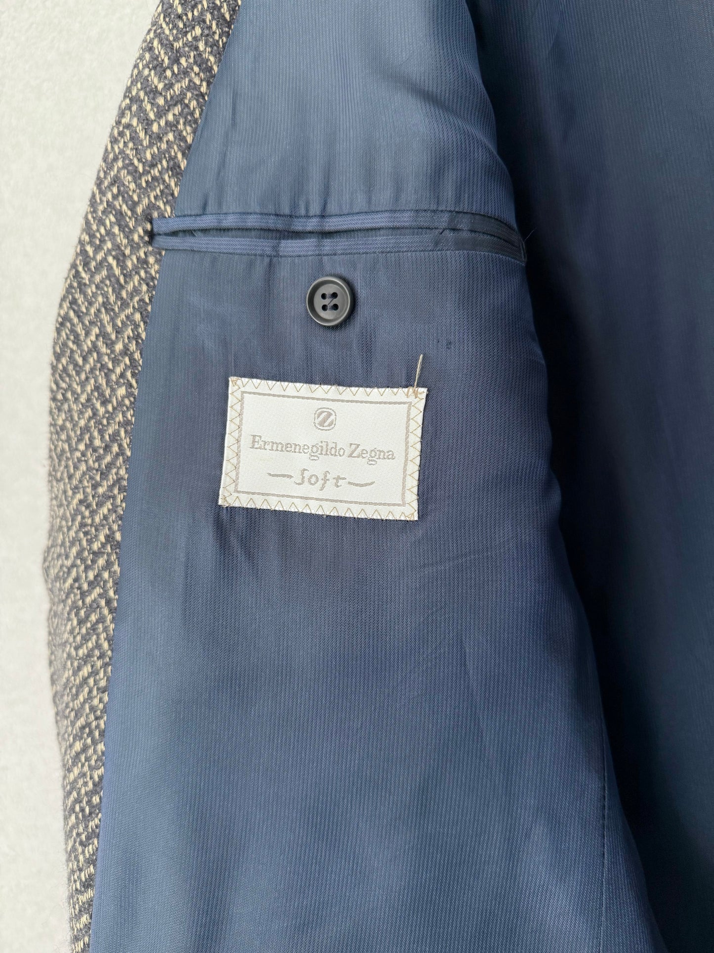 90's Ermeneglido Zegna silk tailored jacket