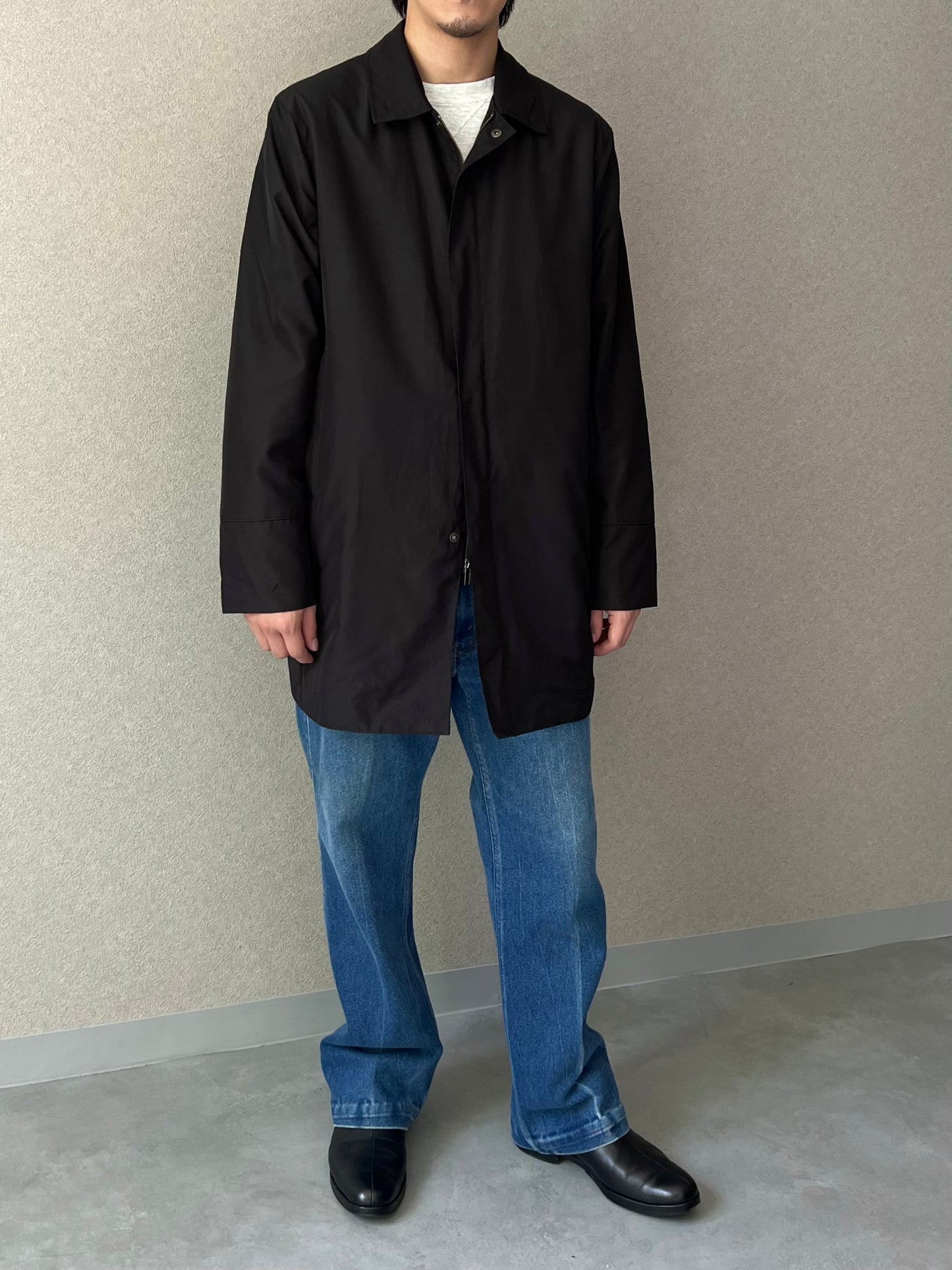 00's BANANA REPUBLIC nylon half coat