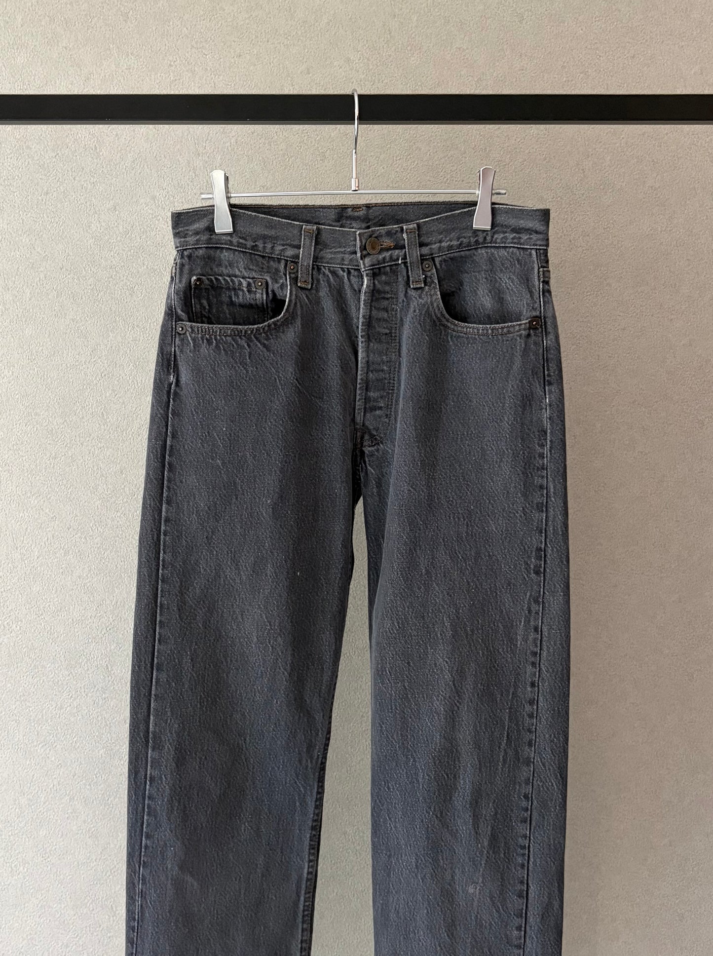 80's Levi's 501 denim pants "Yarn dyed"