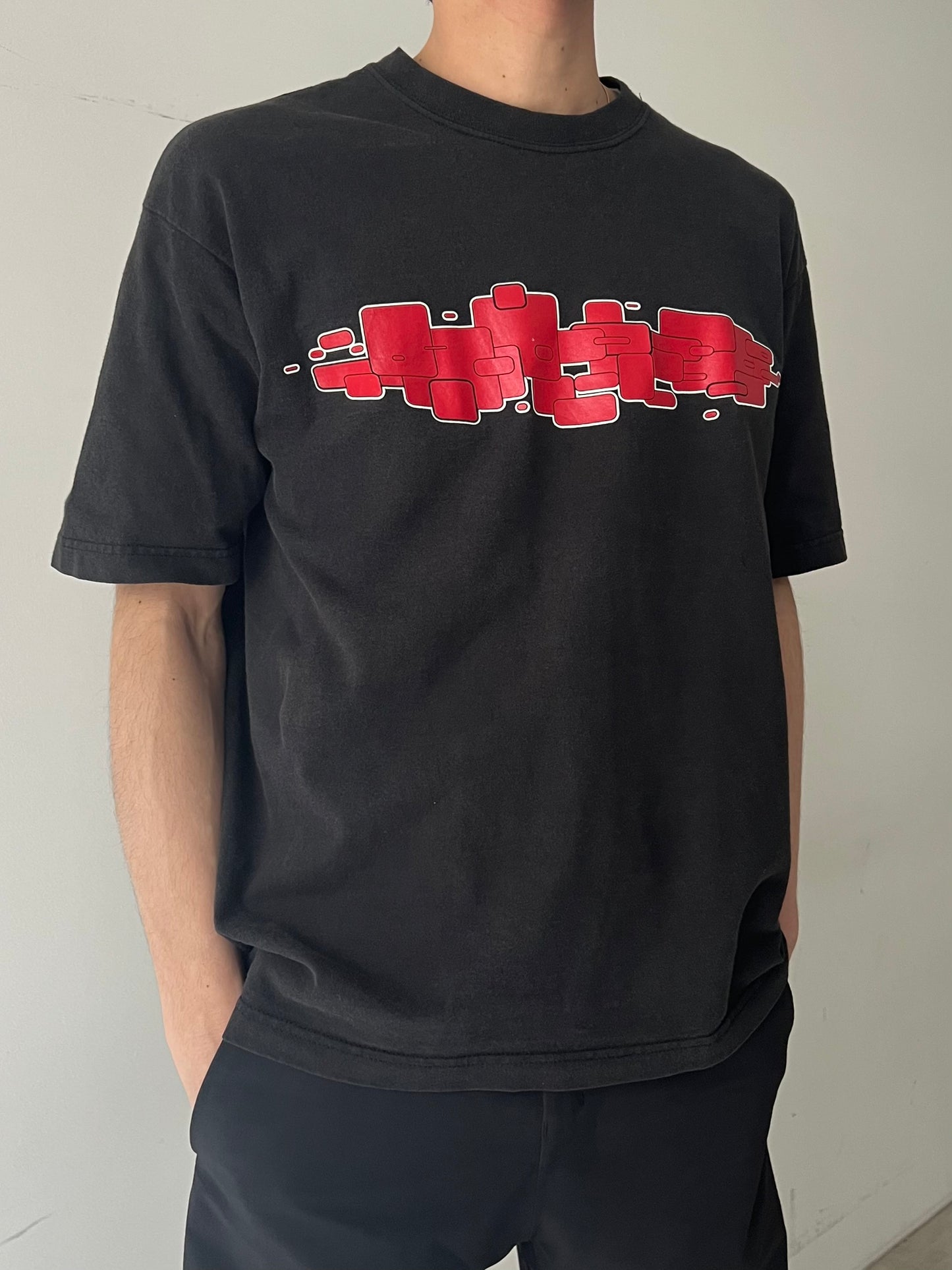 00's OLD NAVY printed t-shirt