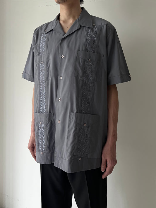 90's ROMANI guayabera shirt