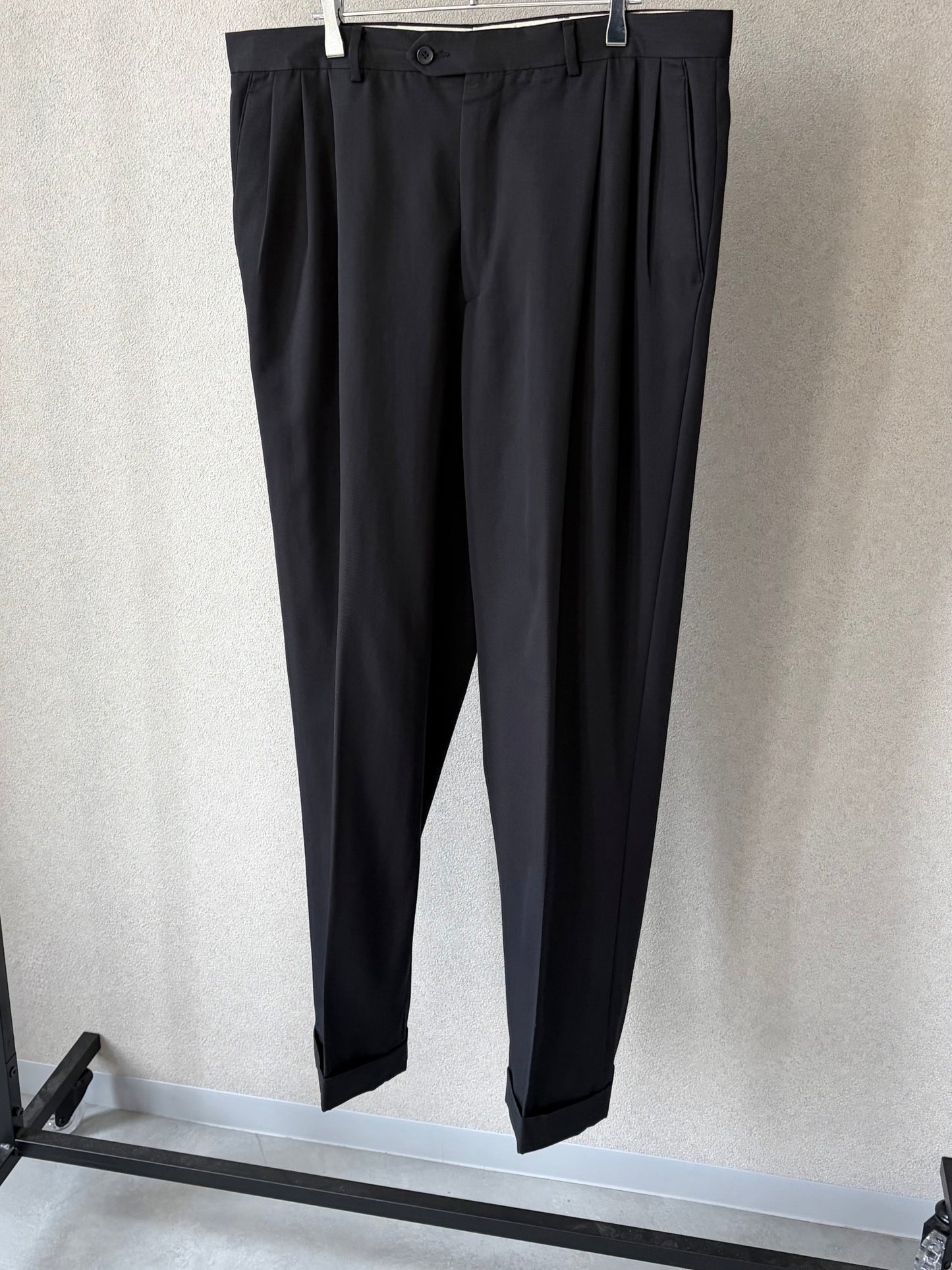 00's PAZONI wool slacks "Made in ITALY"