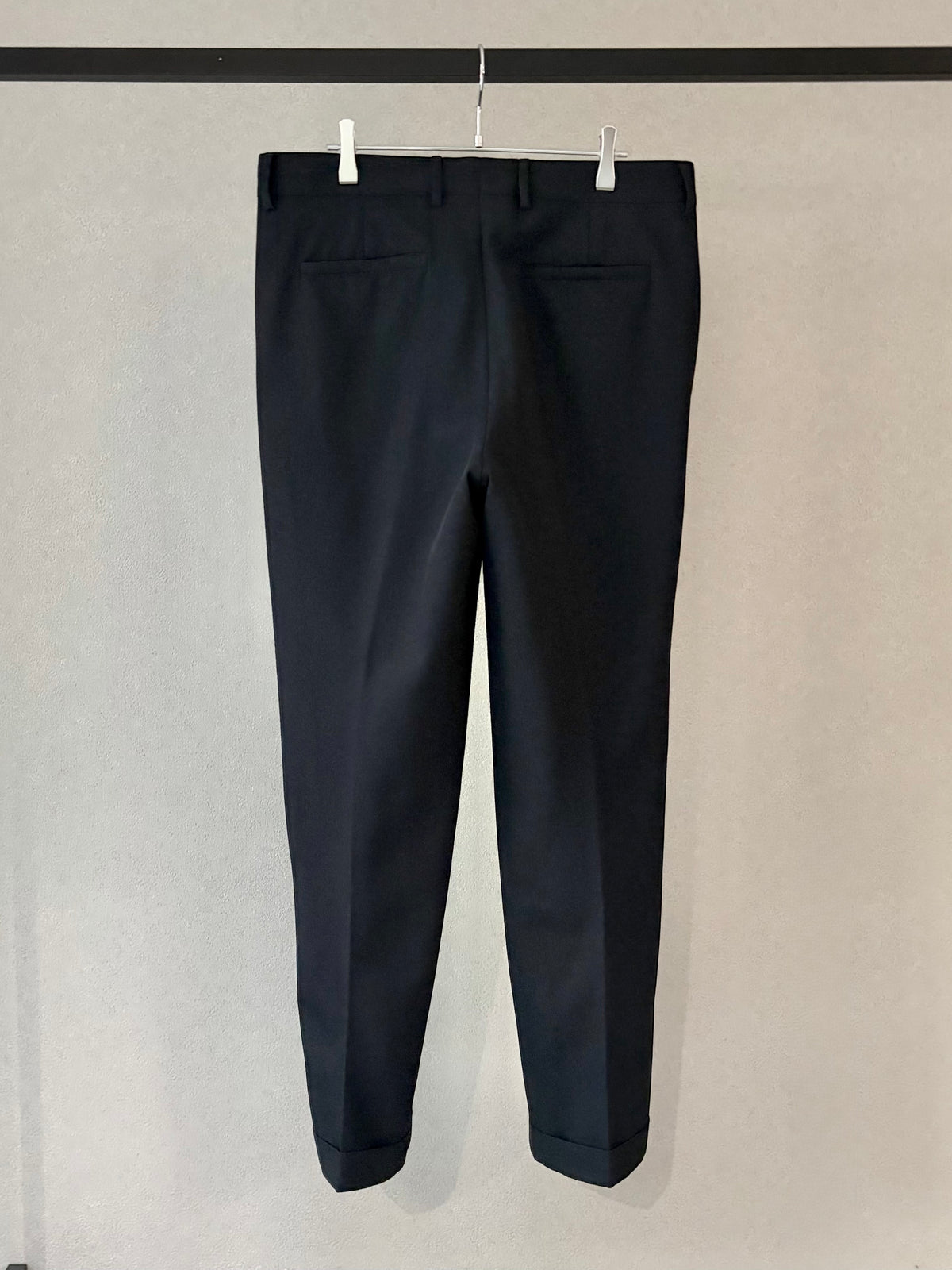 90's BANANA REPUBLIC wool × nylon slacks "Made in ITALY"
