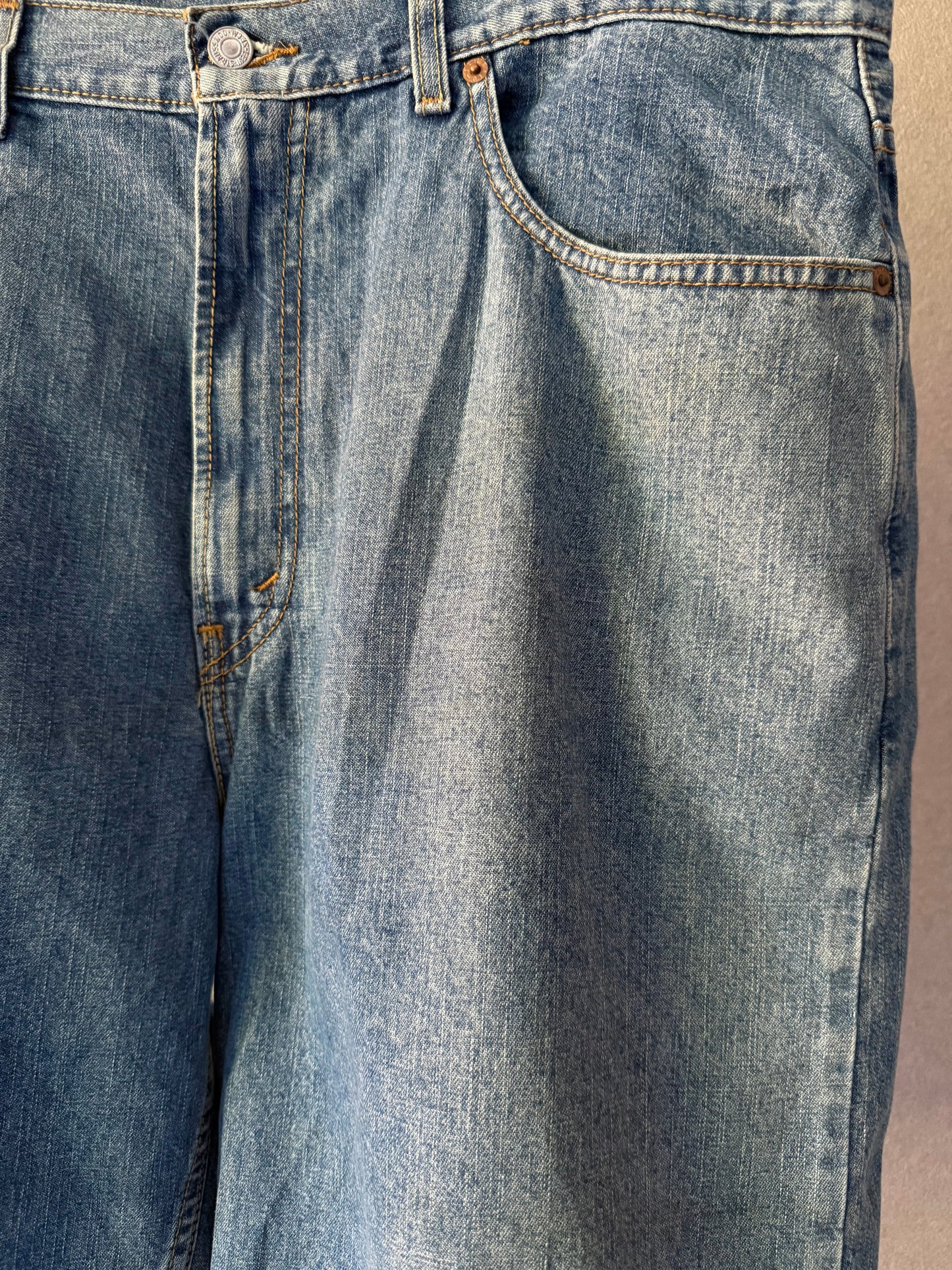 00's Levi's 569 denim shorts