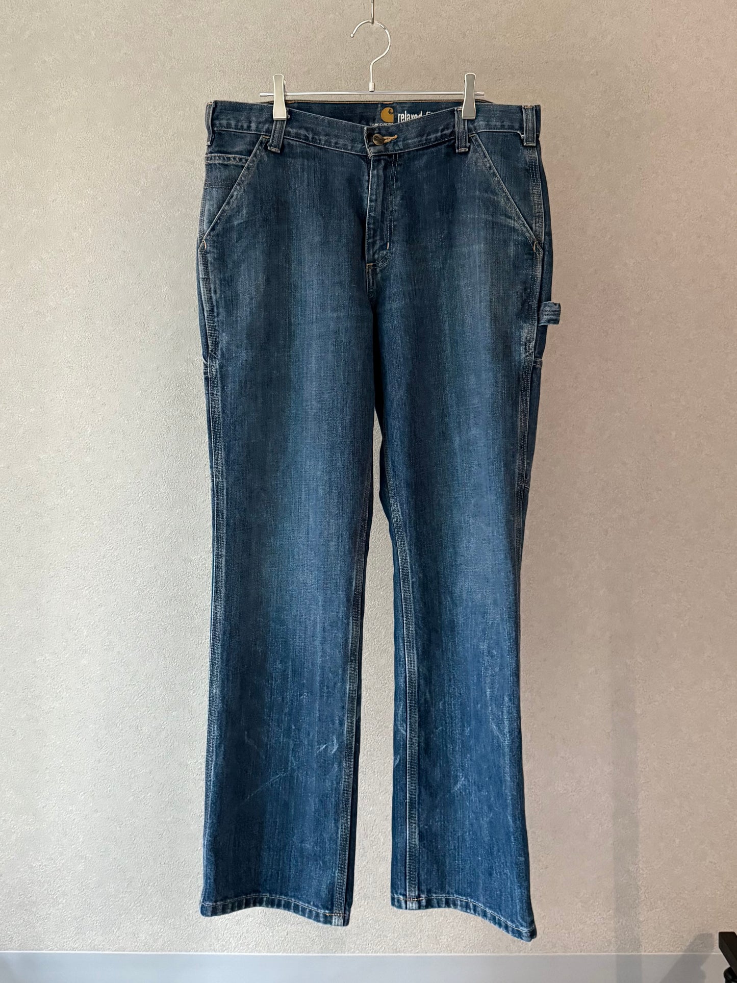 00's carhartt denim painter pants