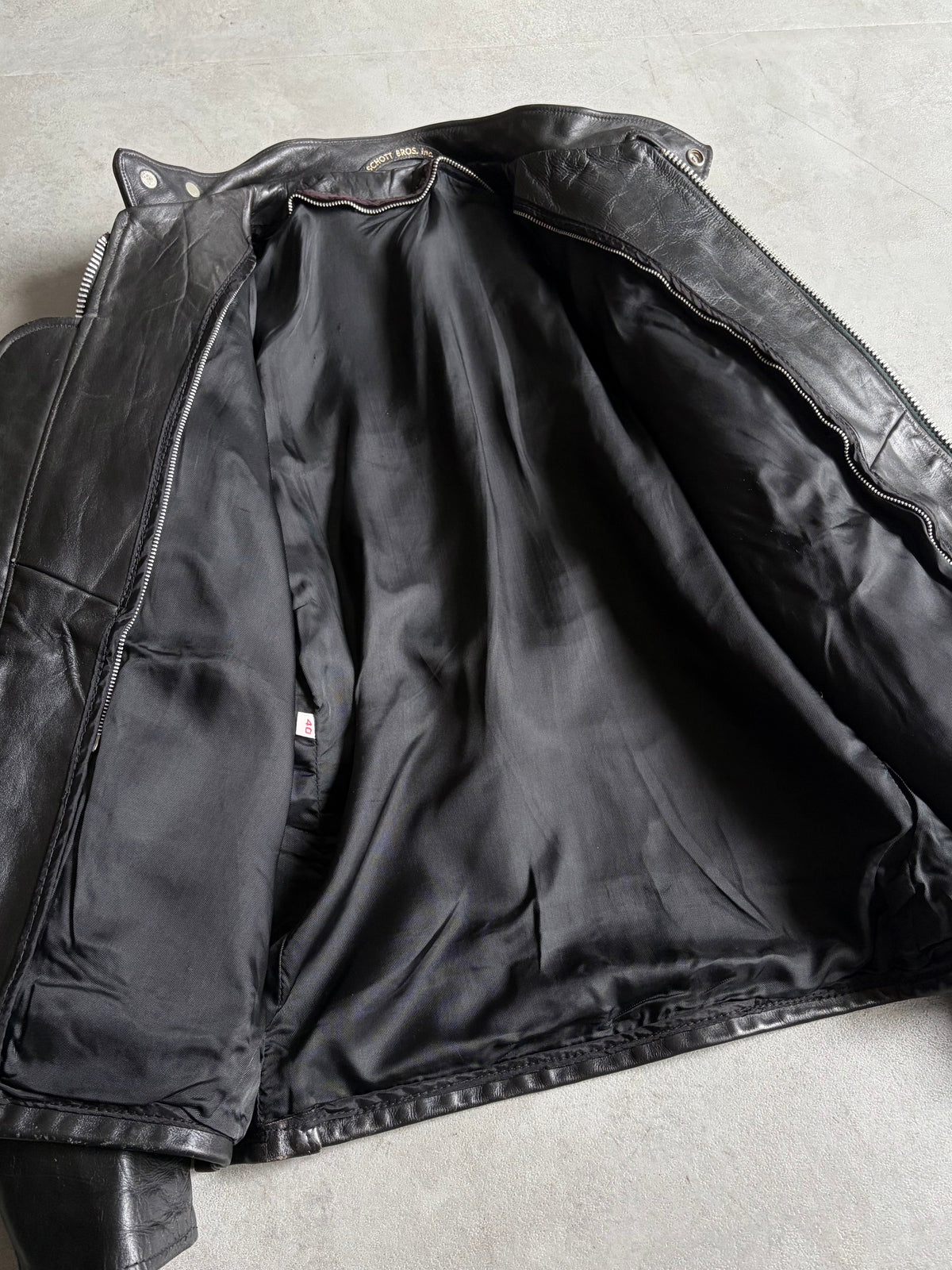 60's〜 SCHOTT leather jacket