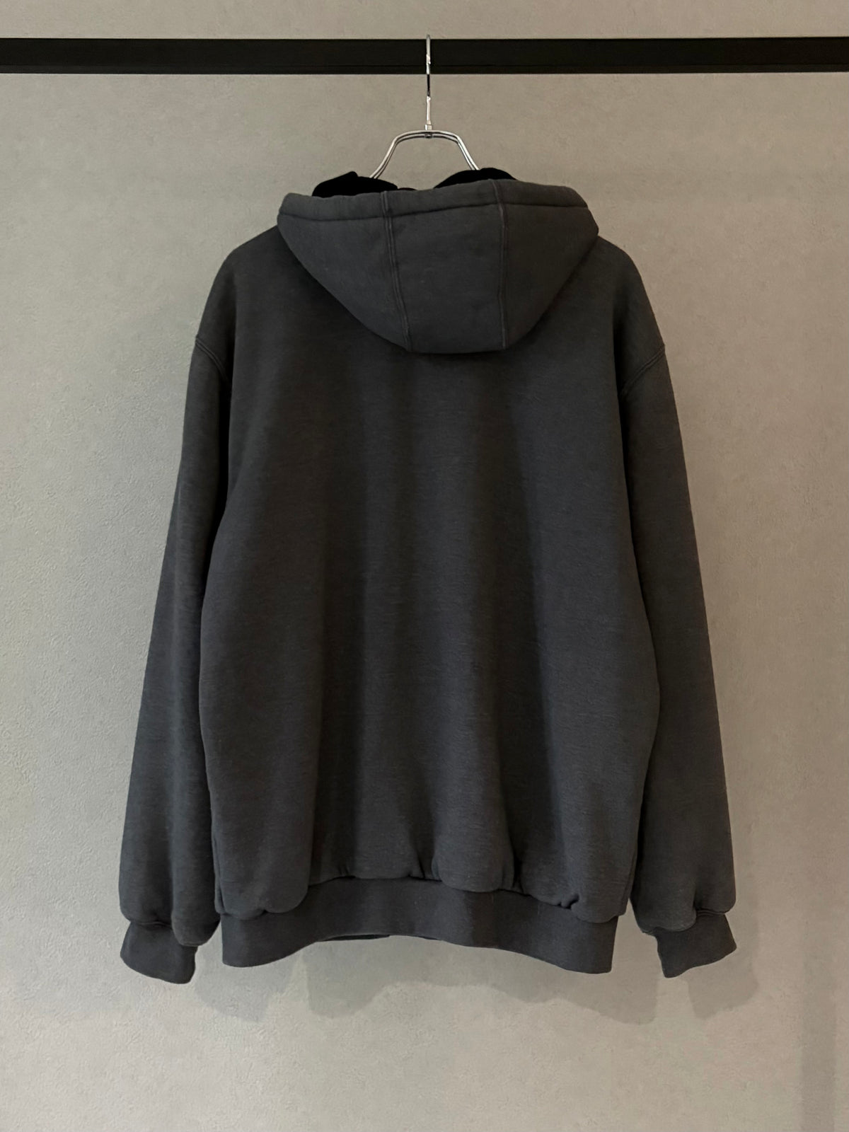 00's carhartt thermal lining zip up sweat hoodie
