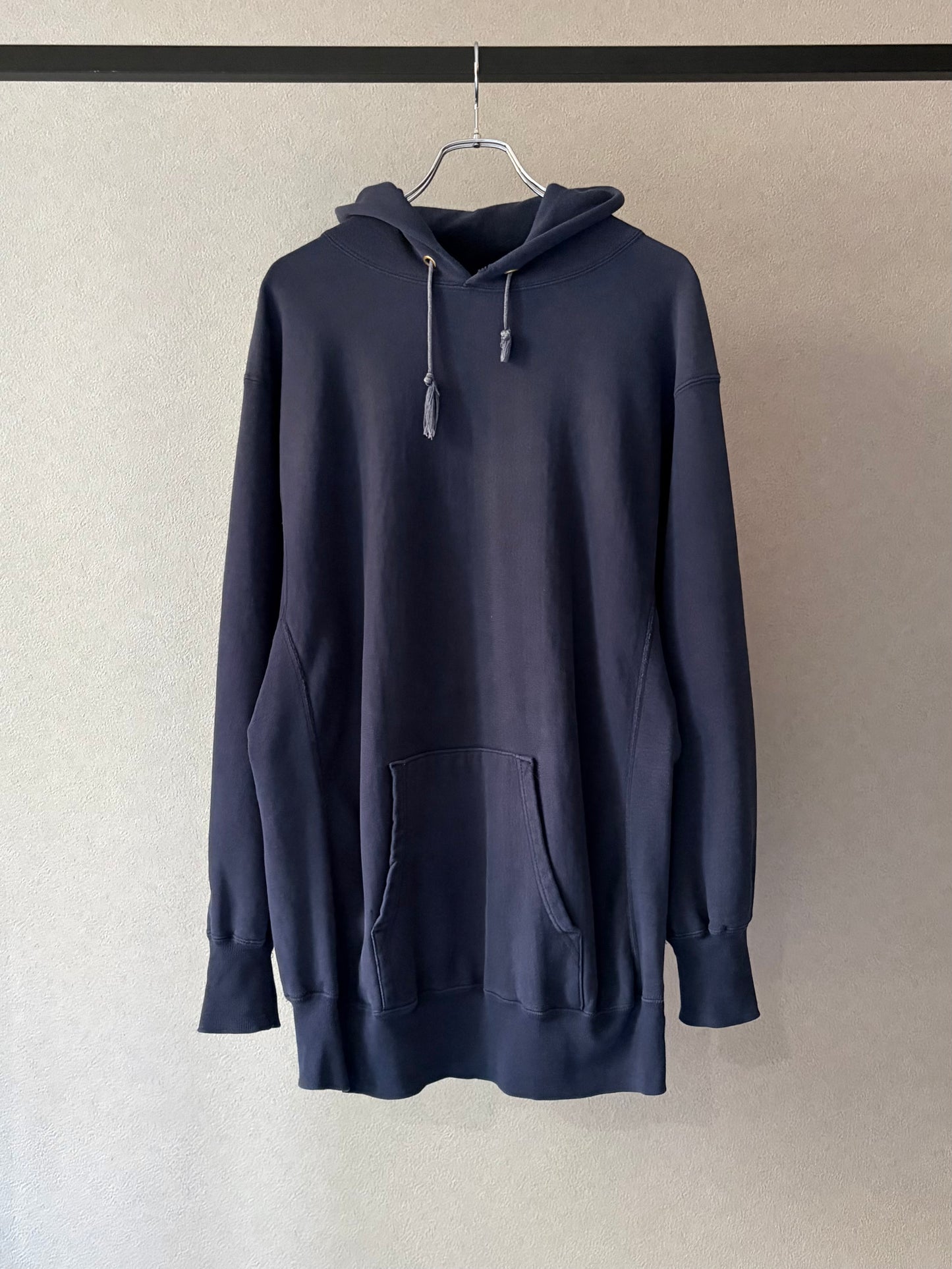 80's Champion × LANDS END REVERSE WEAVE hoodie "Made in USA"