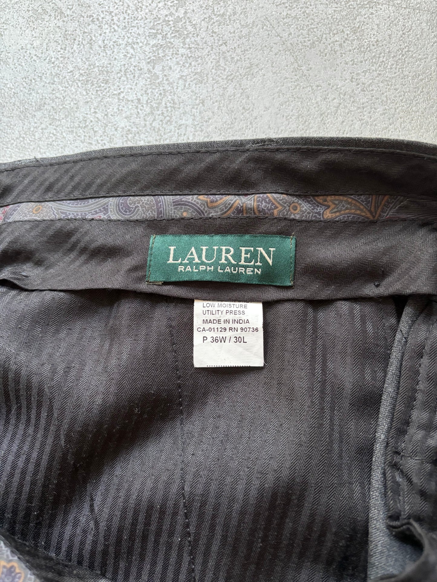00's LAUREN RALPH LAUREN wool slacks