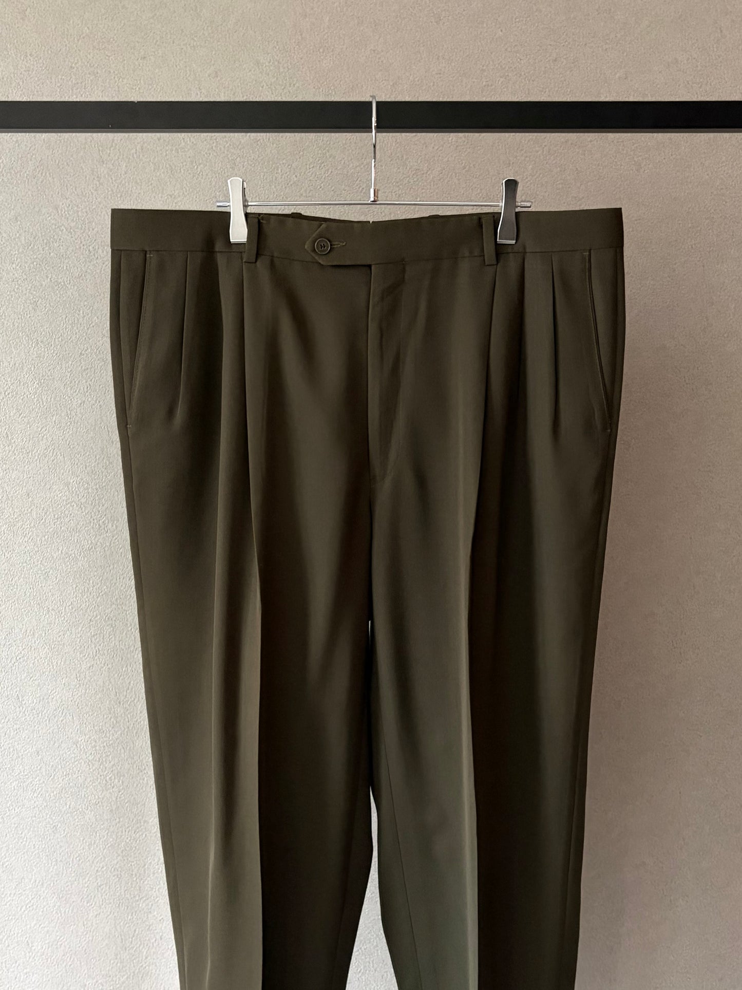 80's GIVENCHY wool slacks "Made in USA"