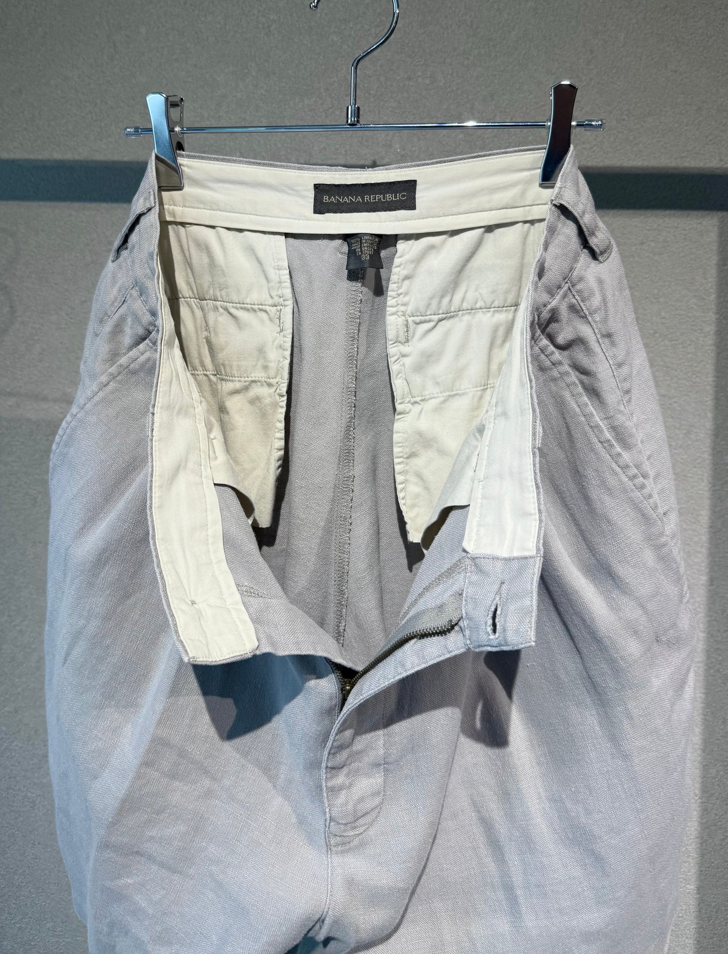 00's BANANA REPUBLIC linen shorts
