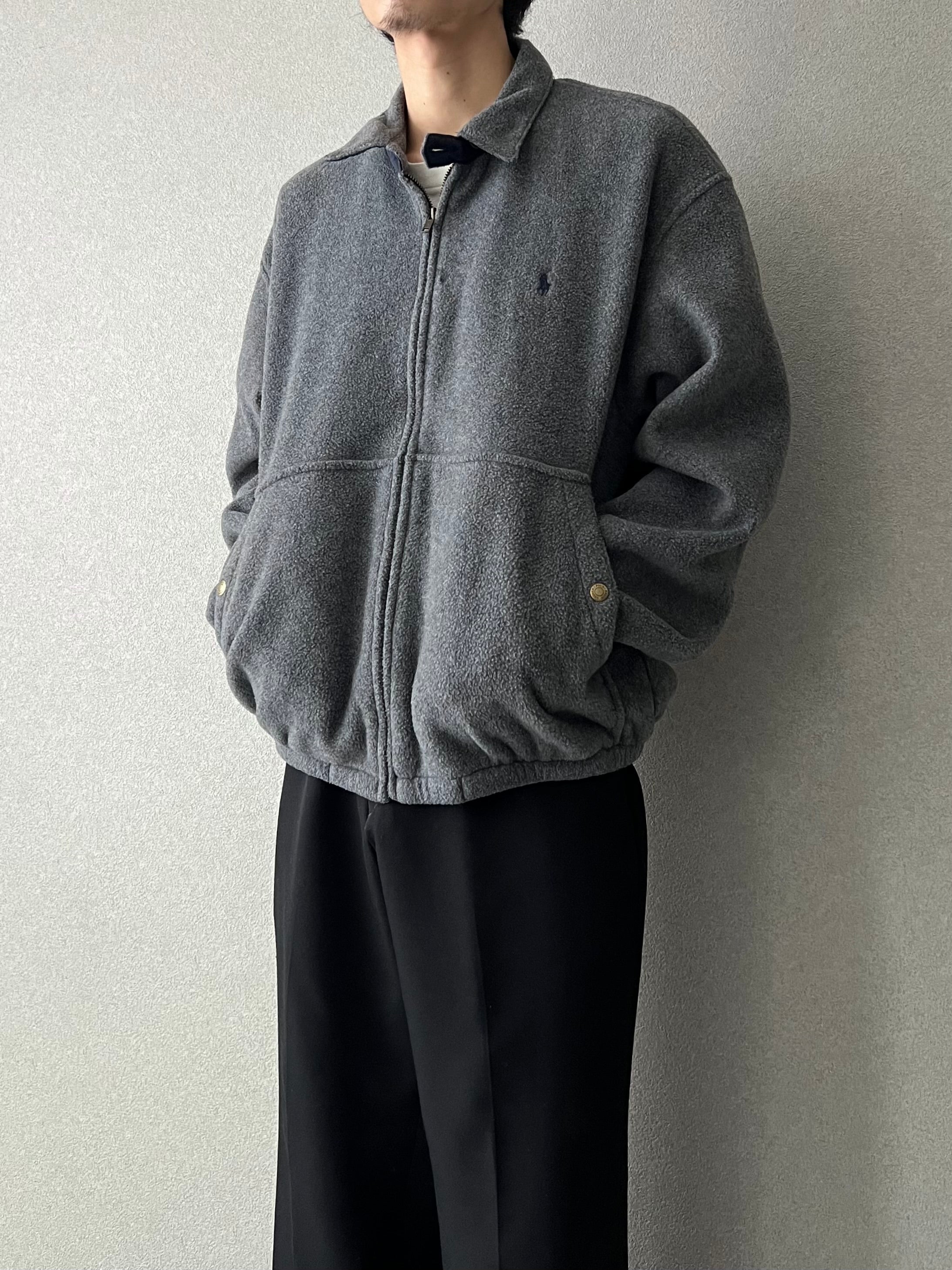 ジャケット・アウター 90s polo by ralph lauren drizzlar jacket 90s Polo Ralph Lauren Fleece Lined Cotton Drizzler Jacket マルチ M