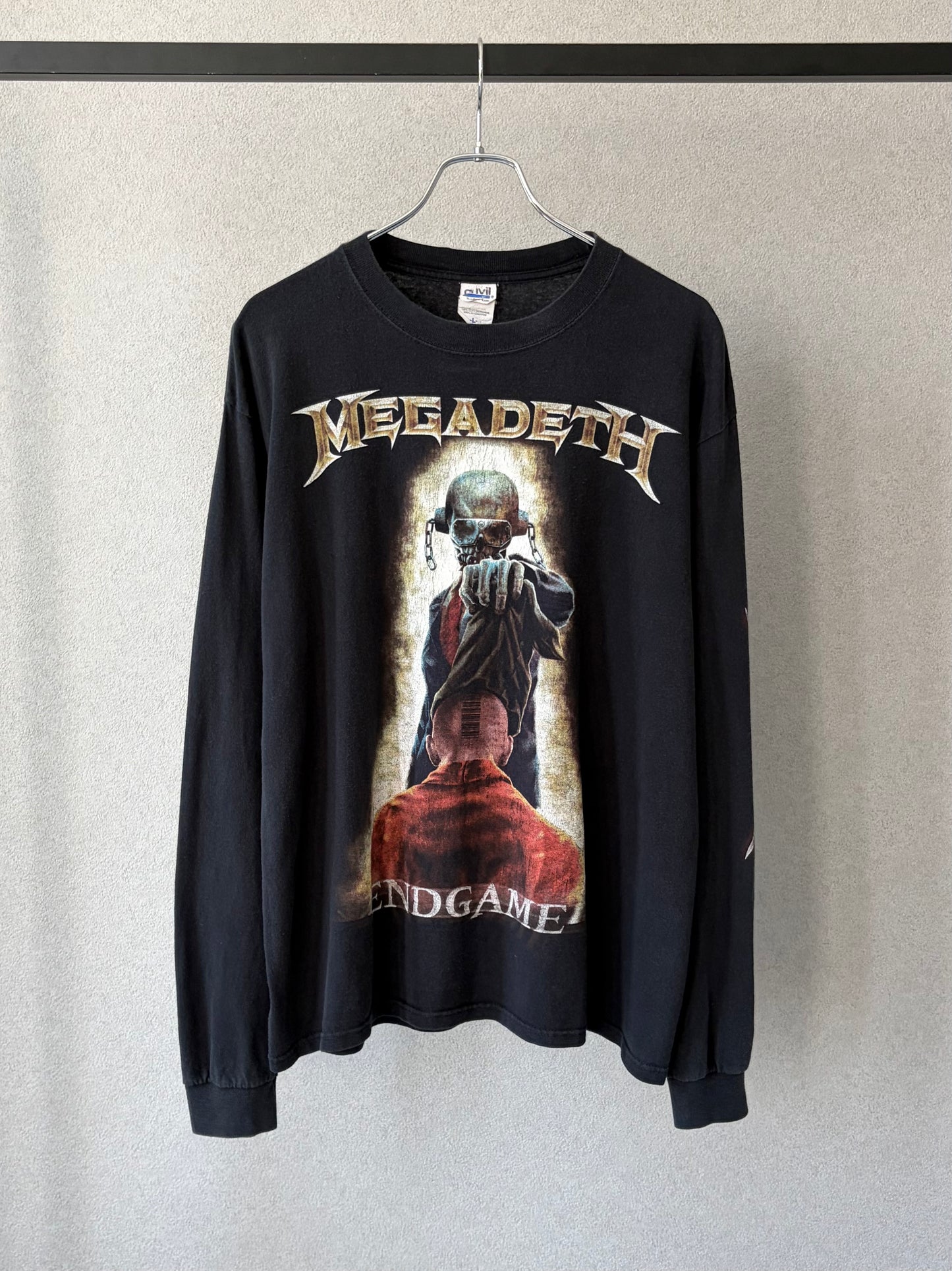 00's MEGADETH L/S music t-shirt