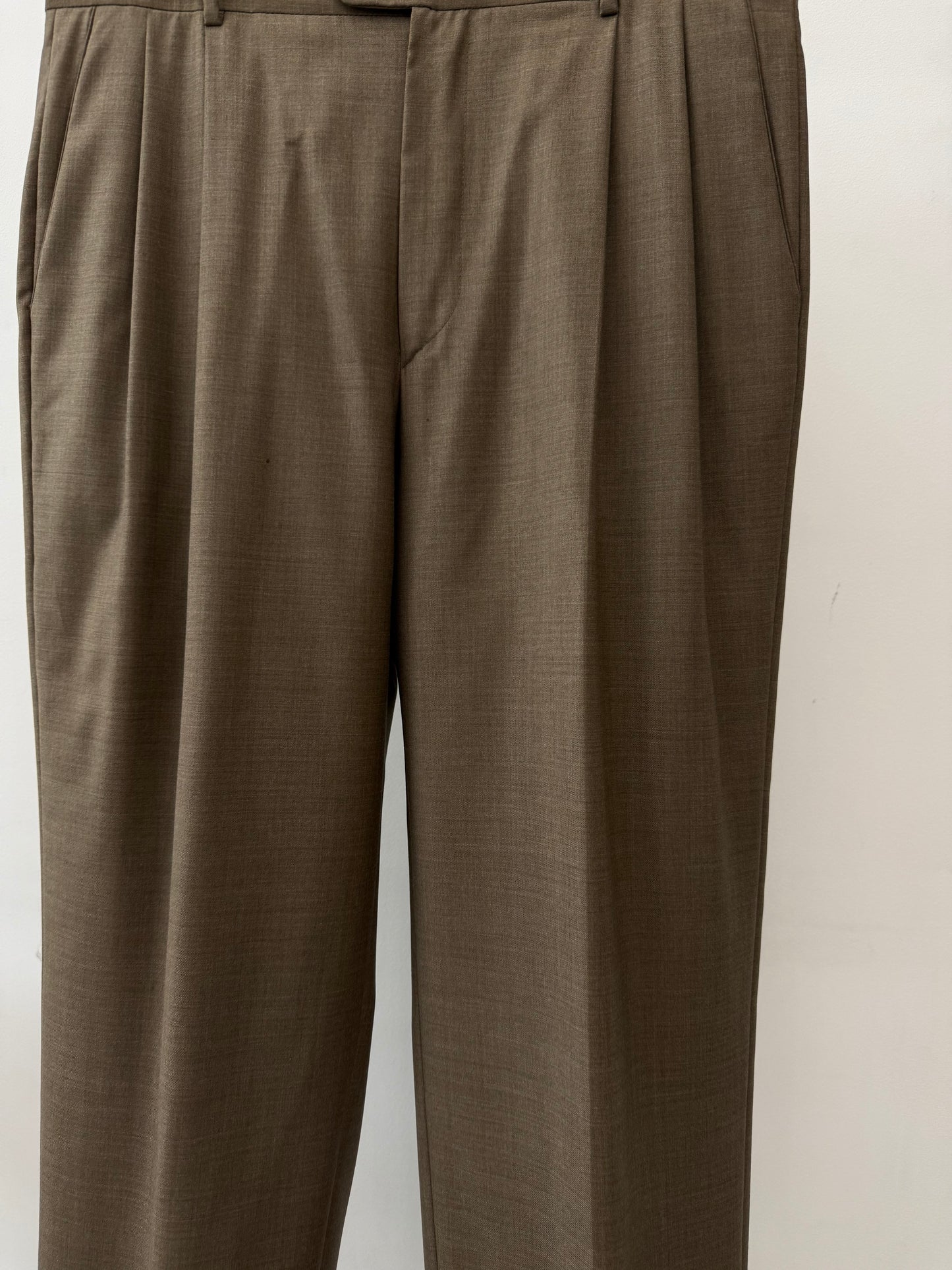 00's Zanella × Loro Piana wool slacks "Made in ITALY