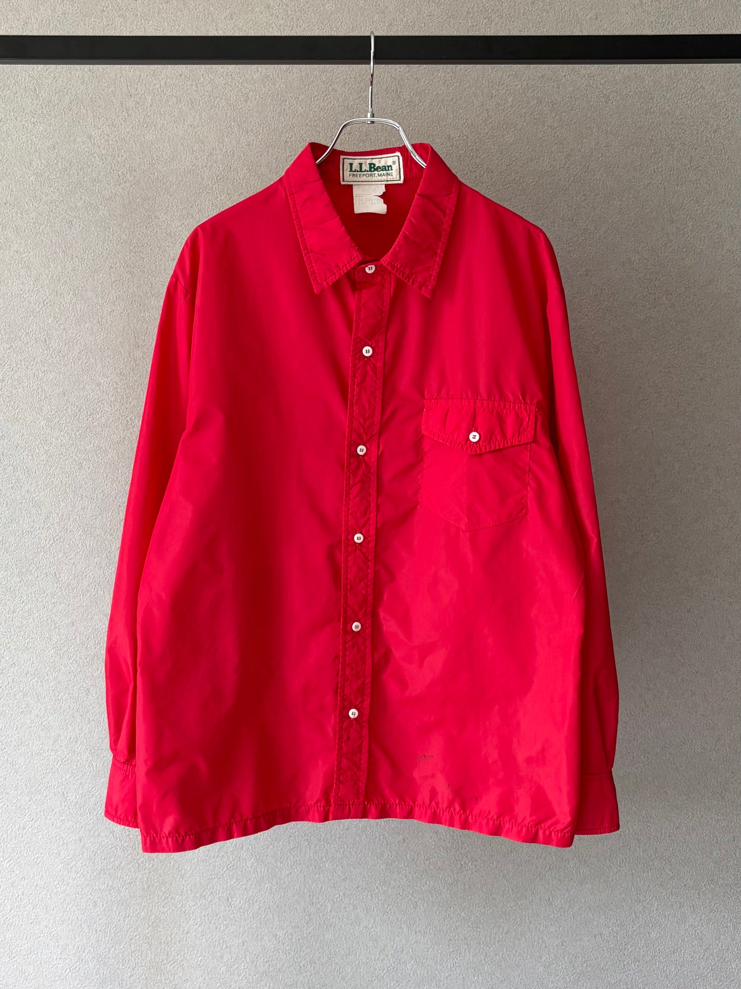 80's L.L.Bean nylon shirt