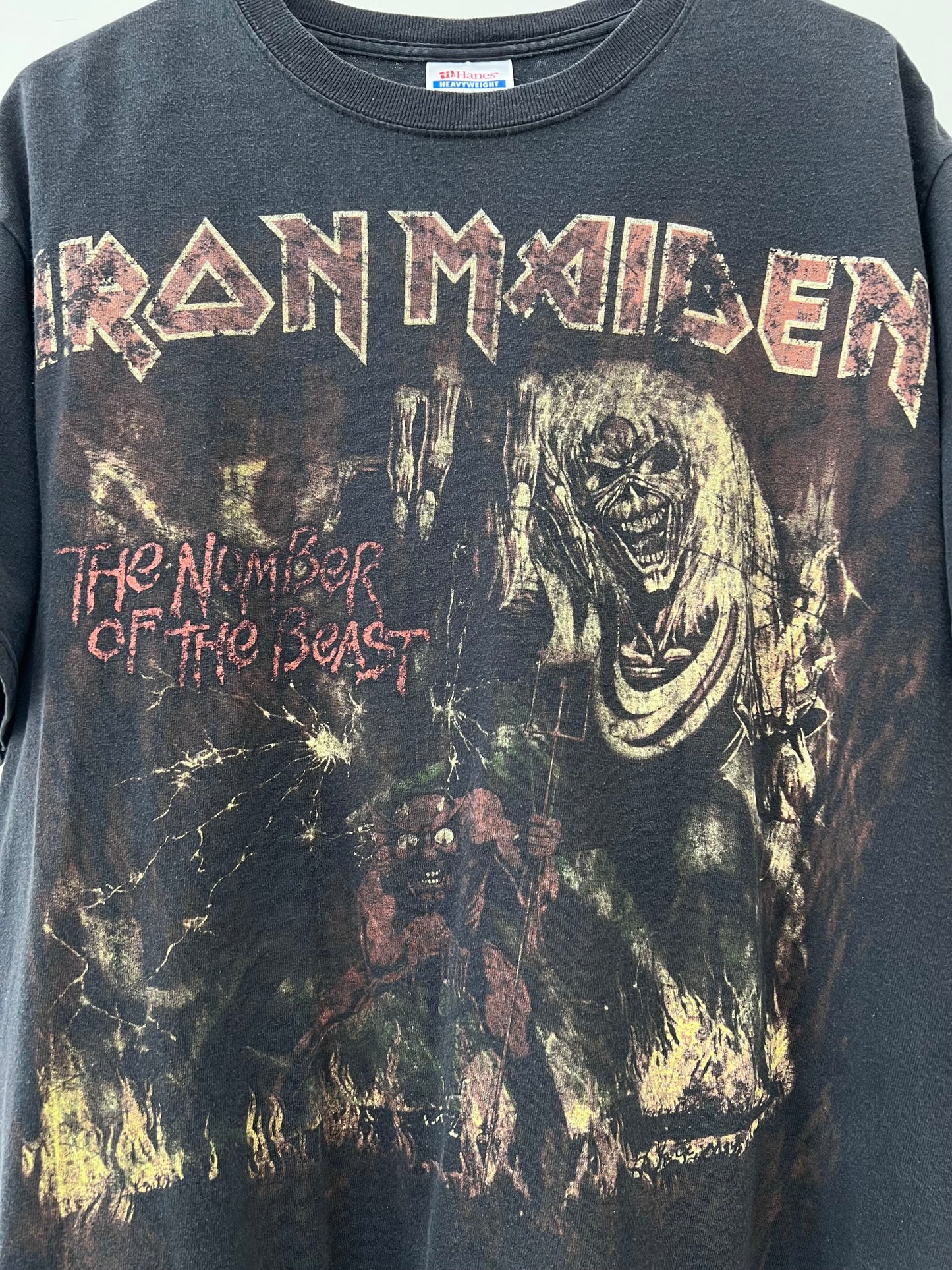 00's IRON MAIDEN music t-shirt