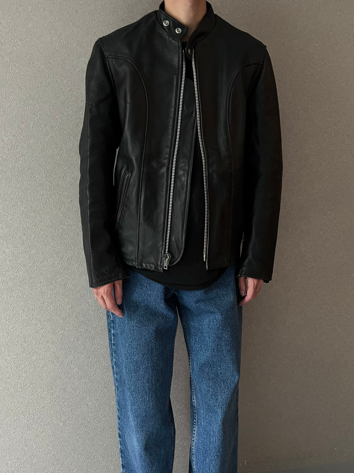60's〜 SCHOTT leather jacket