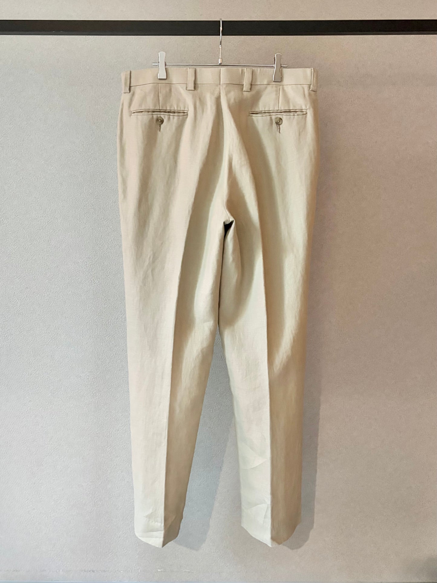 00's Calvin Klein linen slacks