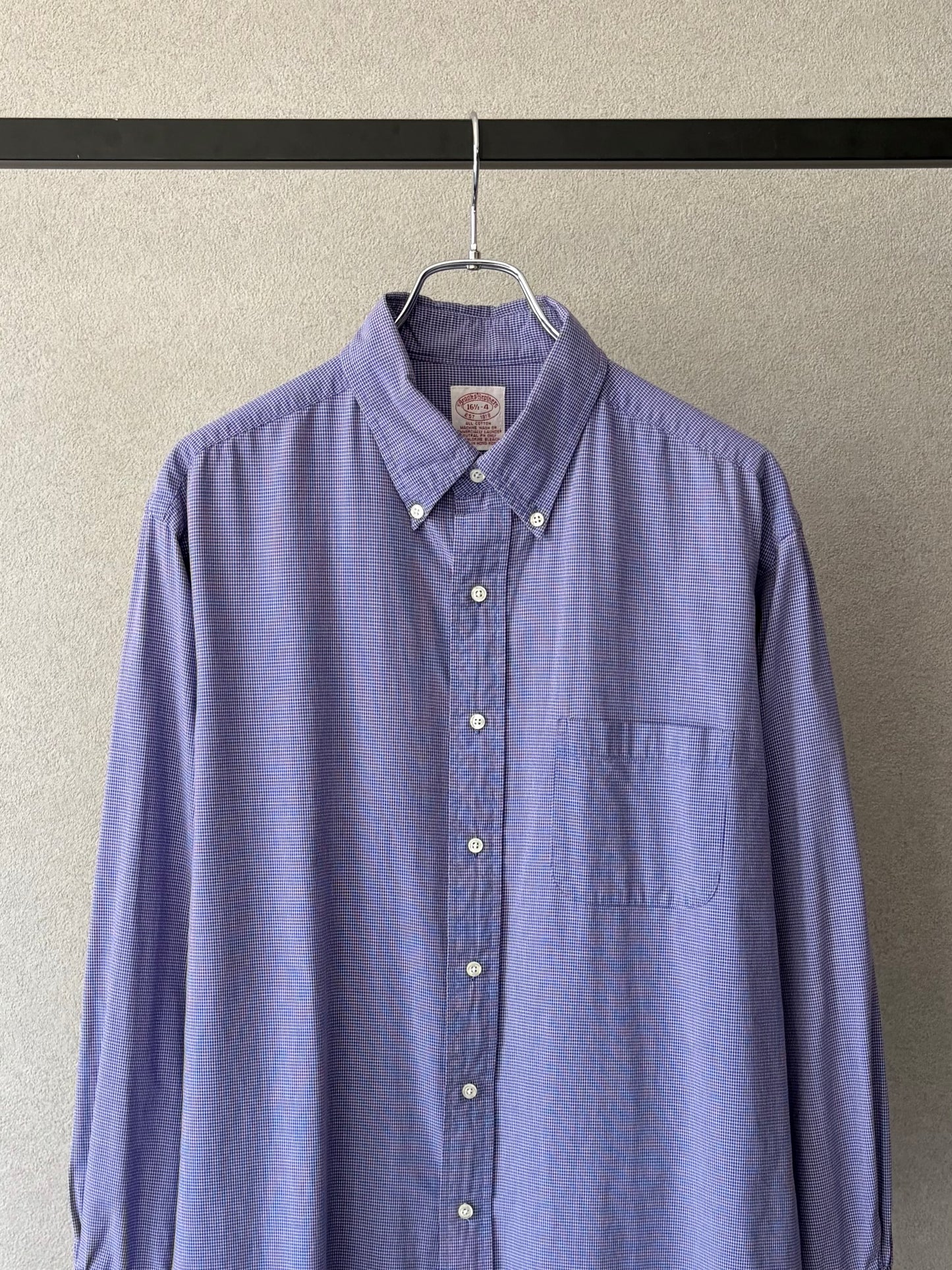 80's Brooks Brothers BD shirt "Made in HONG KONG"