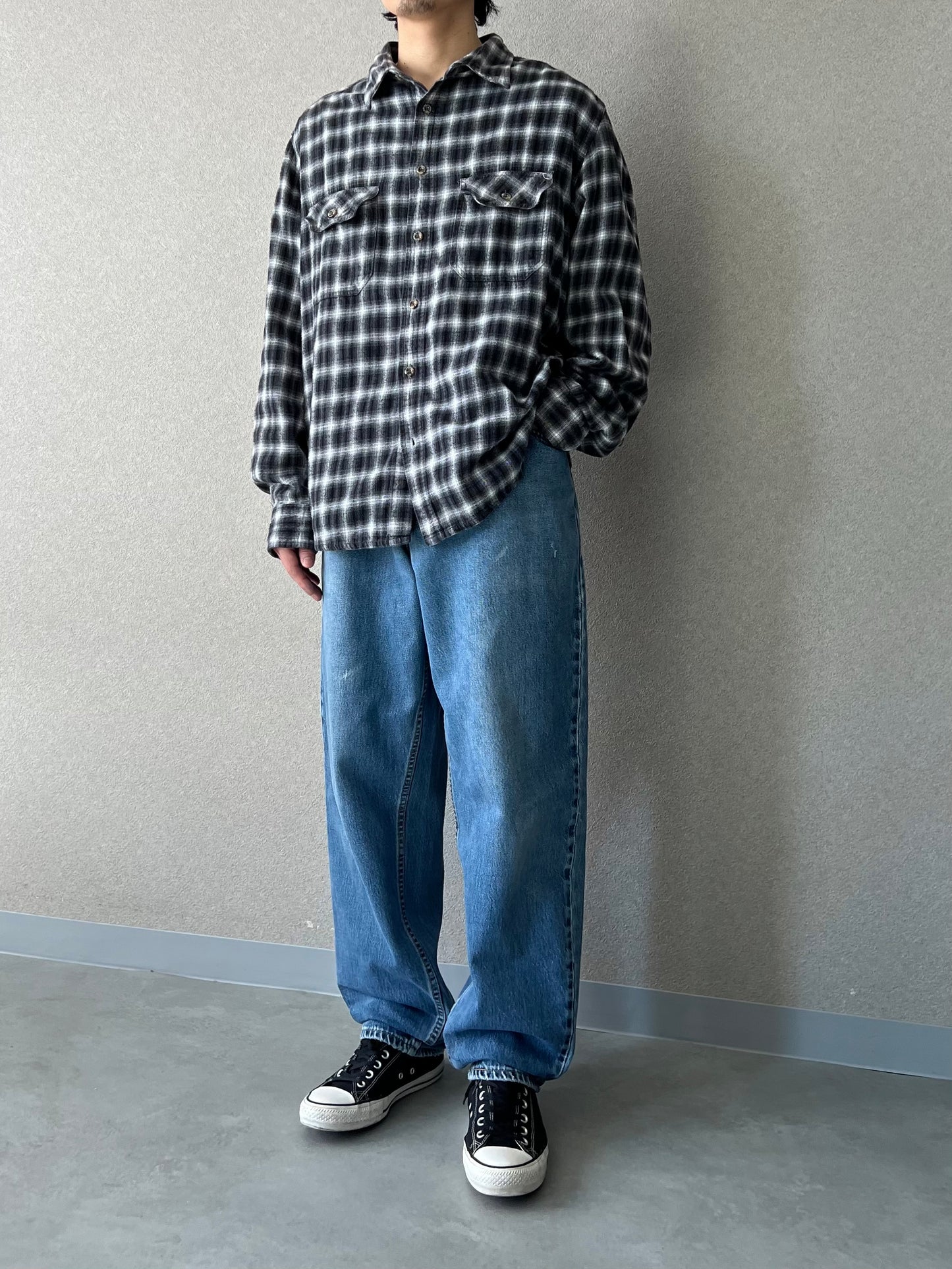 00's FIELD&STREAM flannel shirt