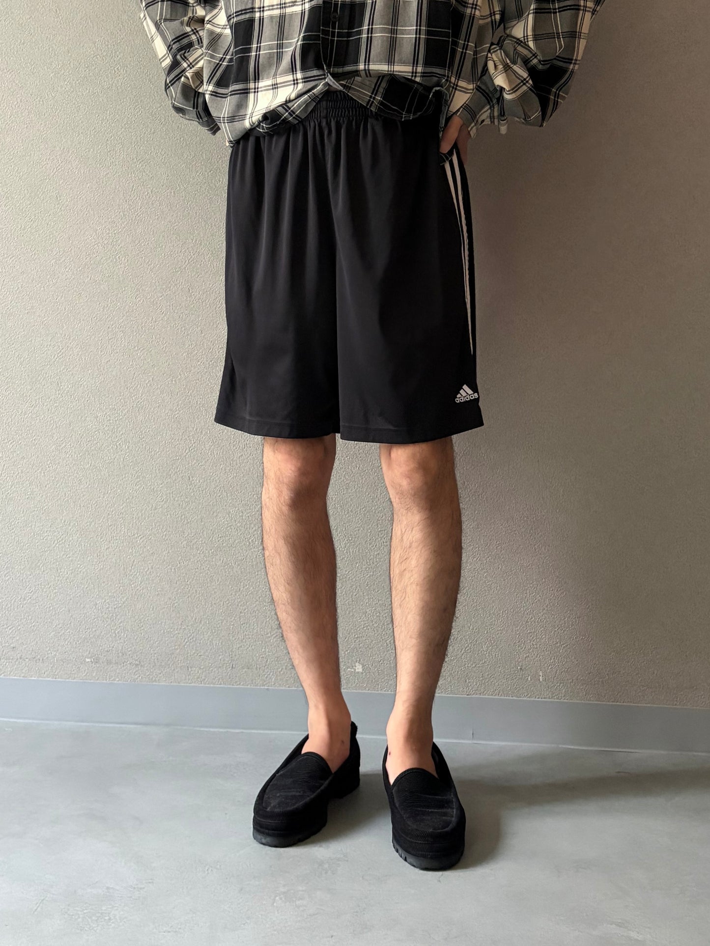 00's adidas track shorts