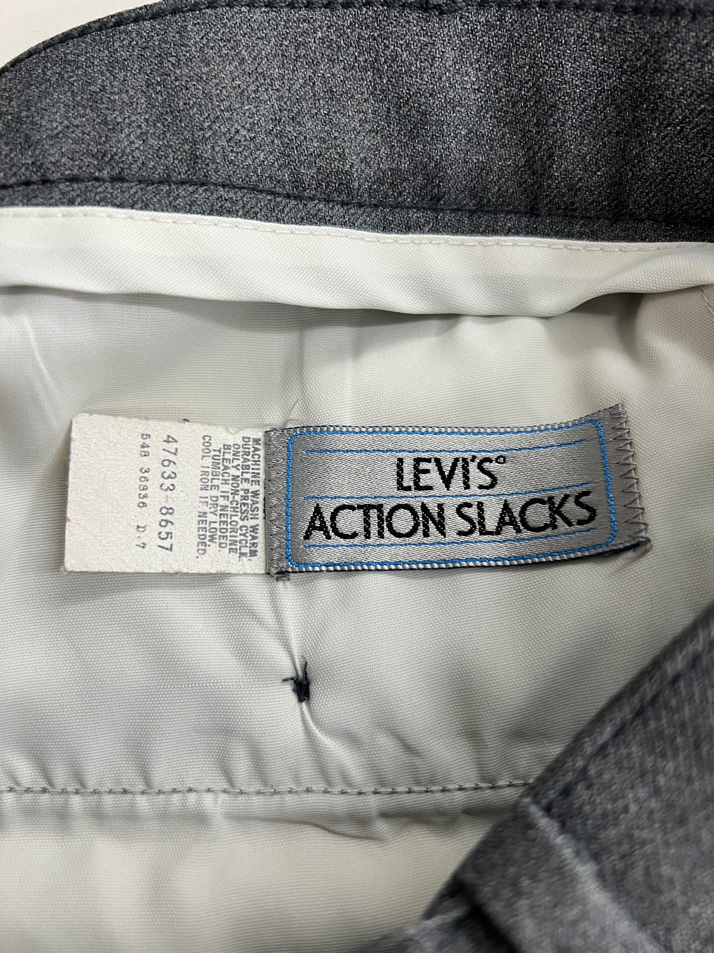 80's Levi's action slacks