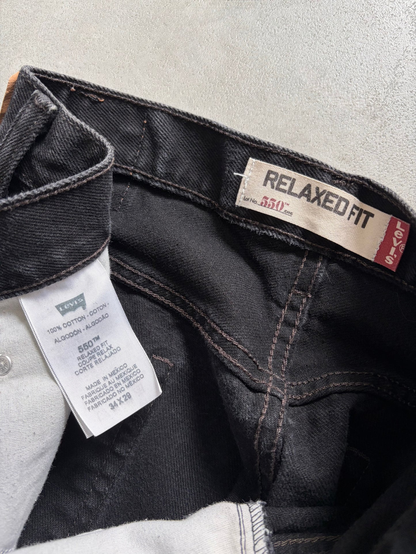 00's Levi's 550 denim pants