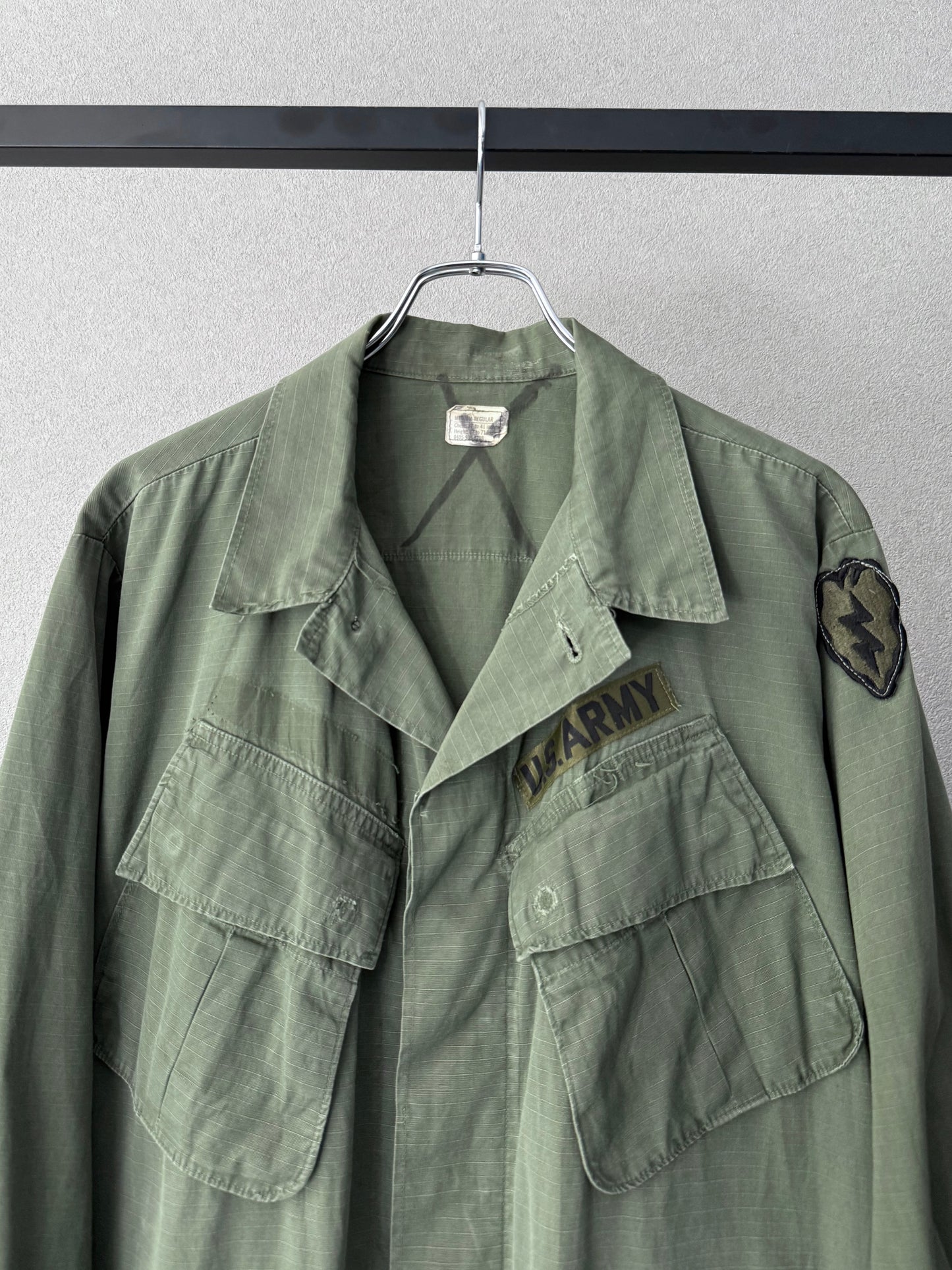 70's US.ARMY jungle fatigue jacket
