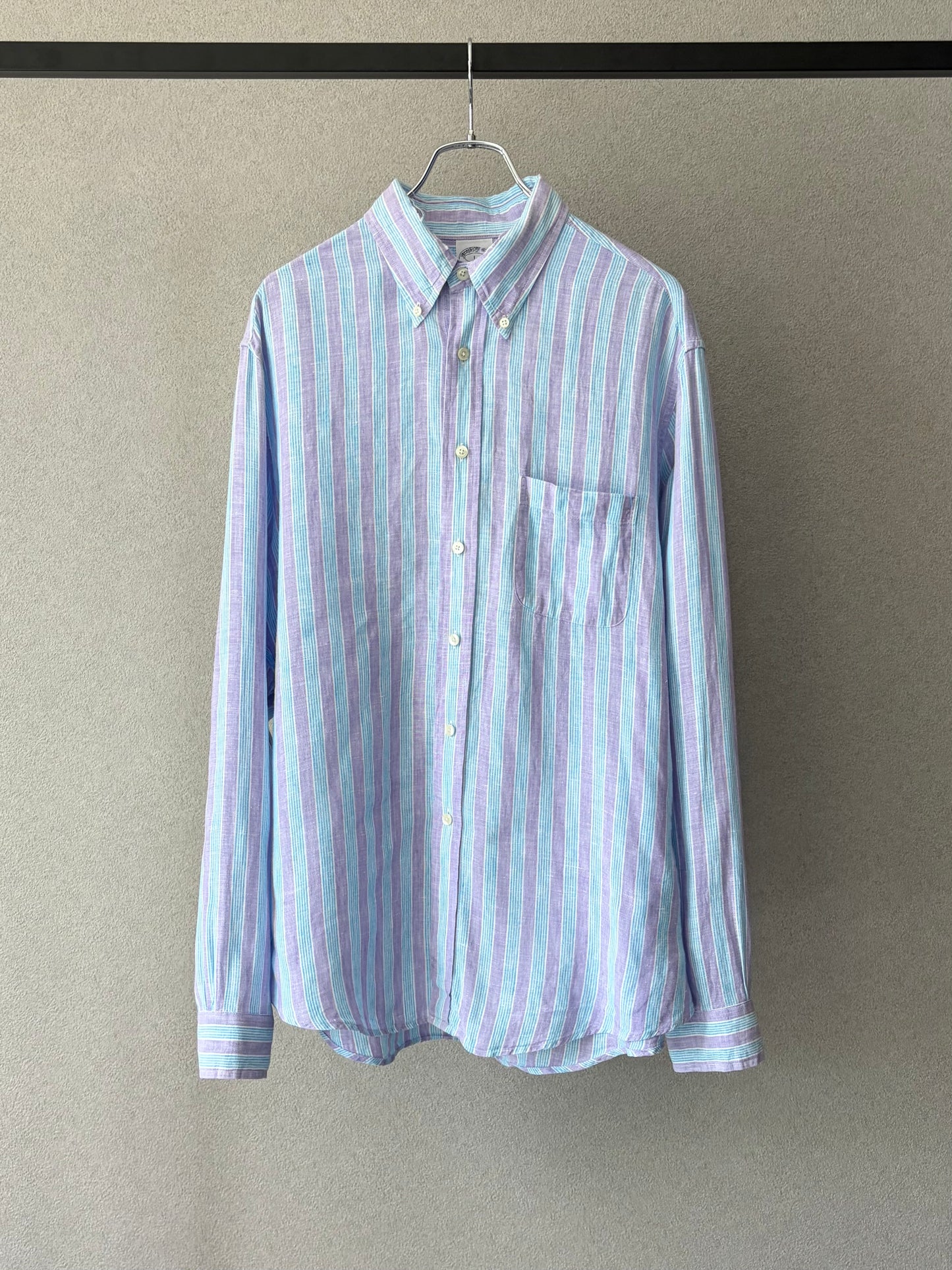 00's Brooks Brothers linen BD shirt