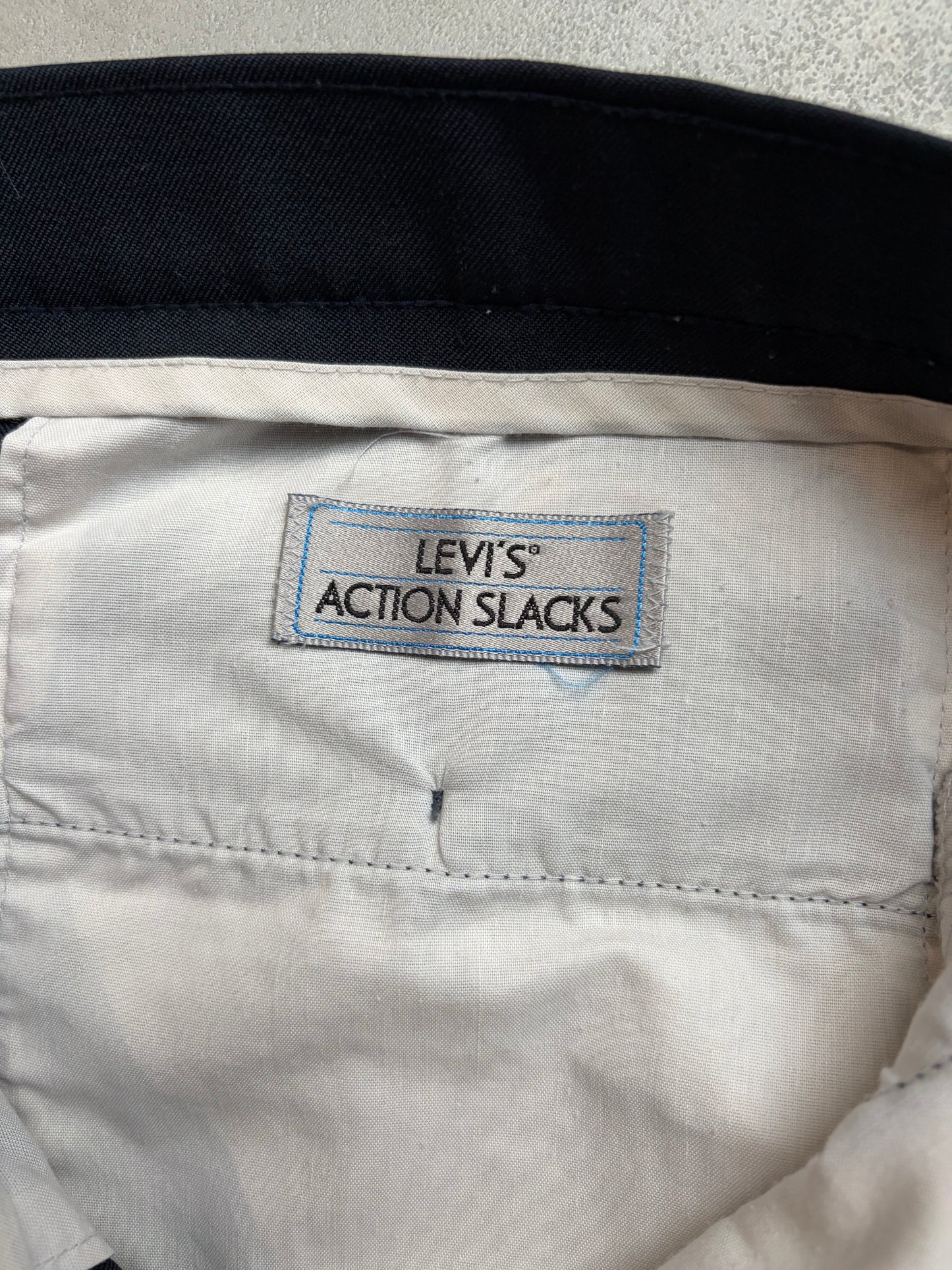 80's Levi's action slacks "Made in USA"