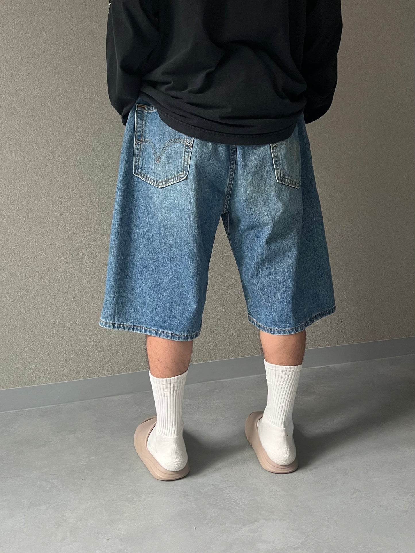 00's Levi's 569 denim shorts