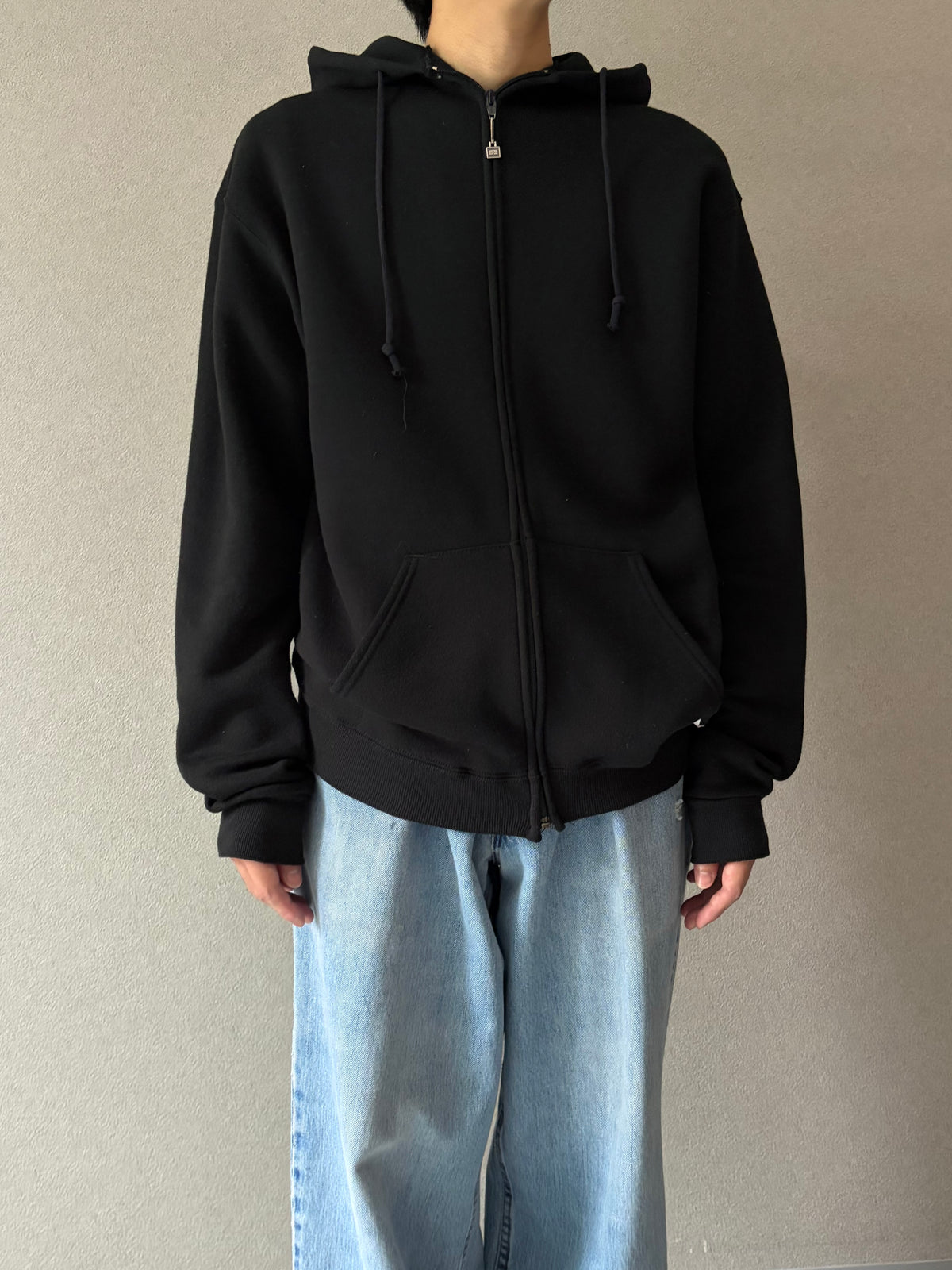 80's RUSSELL zip up sweat hoodie "Made in USA"